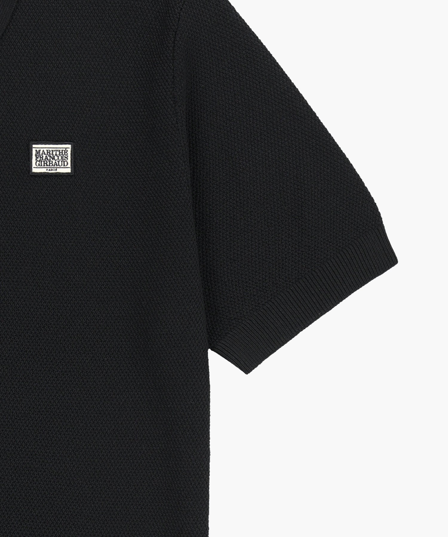 Marithe & Francois Girbaud - Cool Touch Collar Half Knit (Black) product image 10 | TRAB K-Fashion Australia