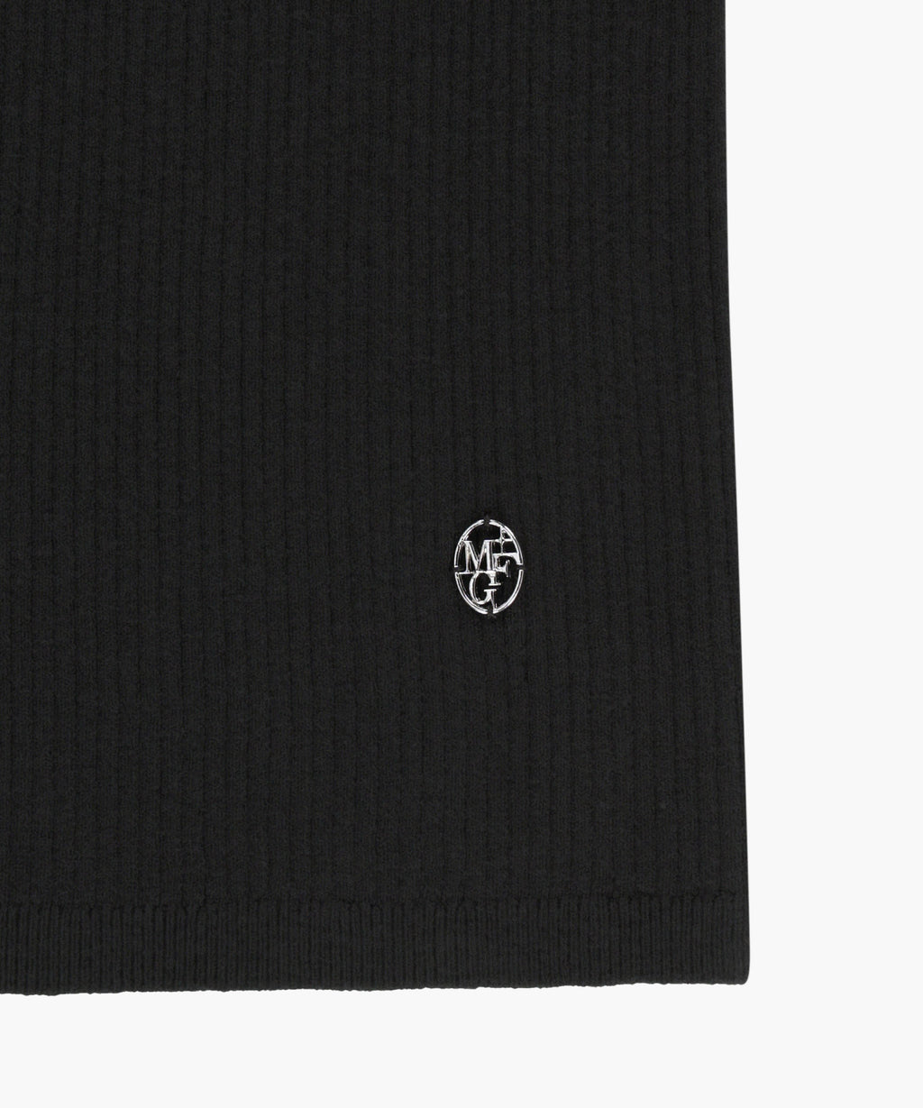Marithe & Francois Girbaud - Lace Point Knit Vest (Black) product image 10 | TRAB K-Fashion Australia