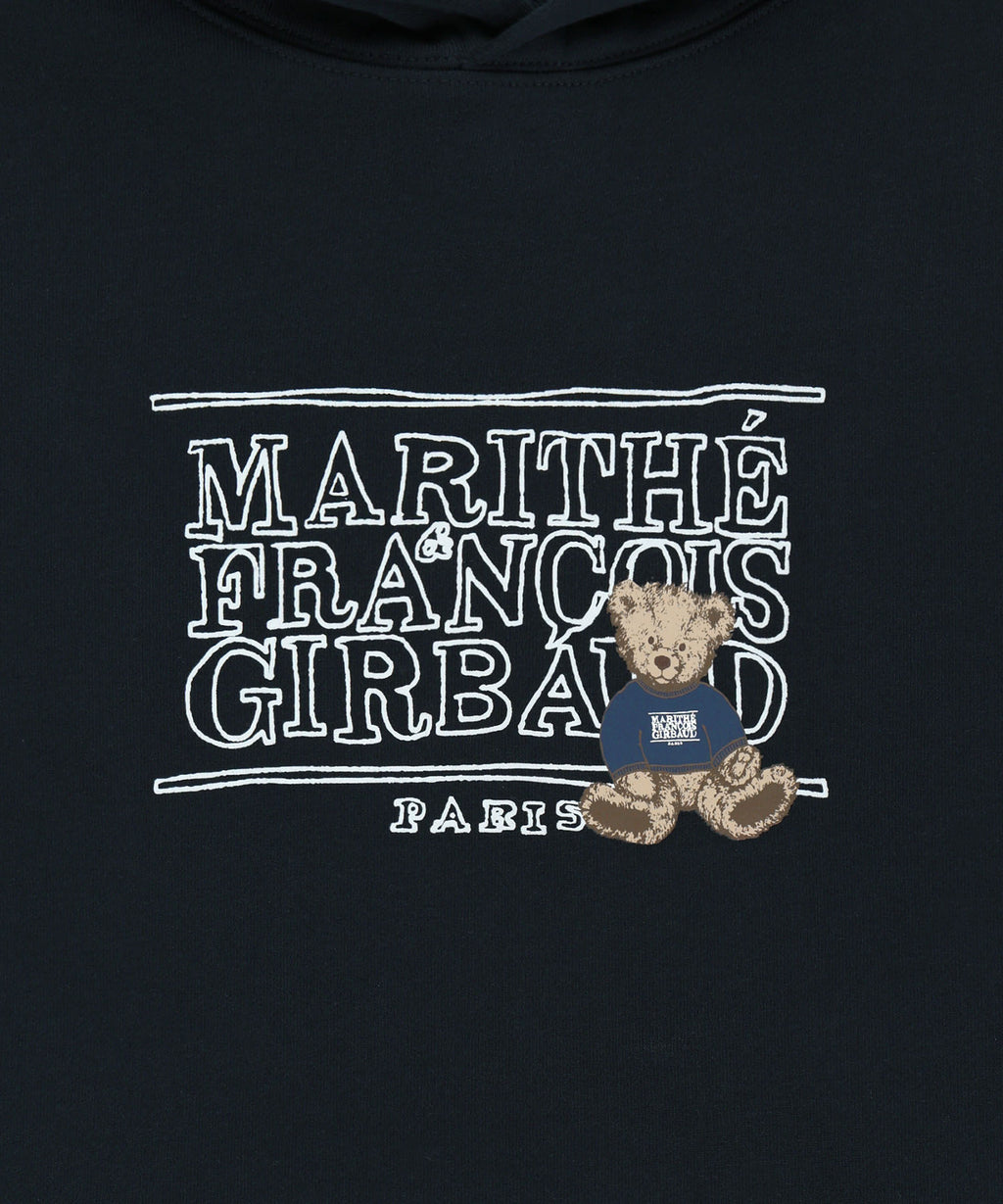 Marithe & Francois Girbaud - Doodle Classic Bear Hoodie (Navy) product image 10 | TRAB K-Fashion Australia