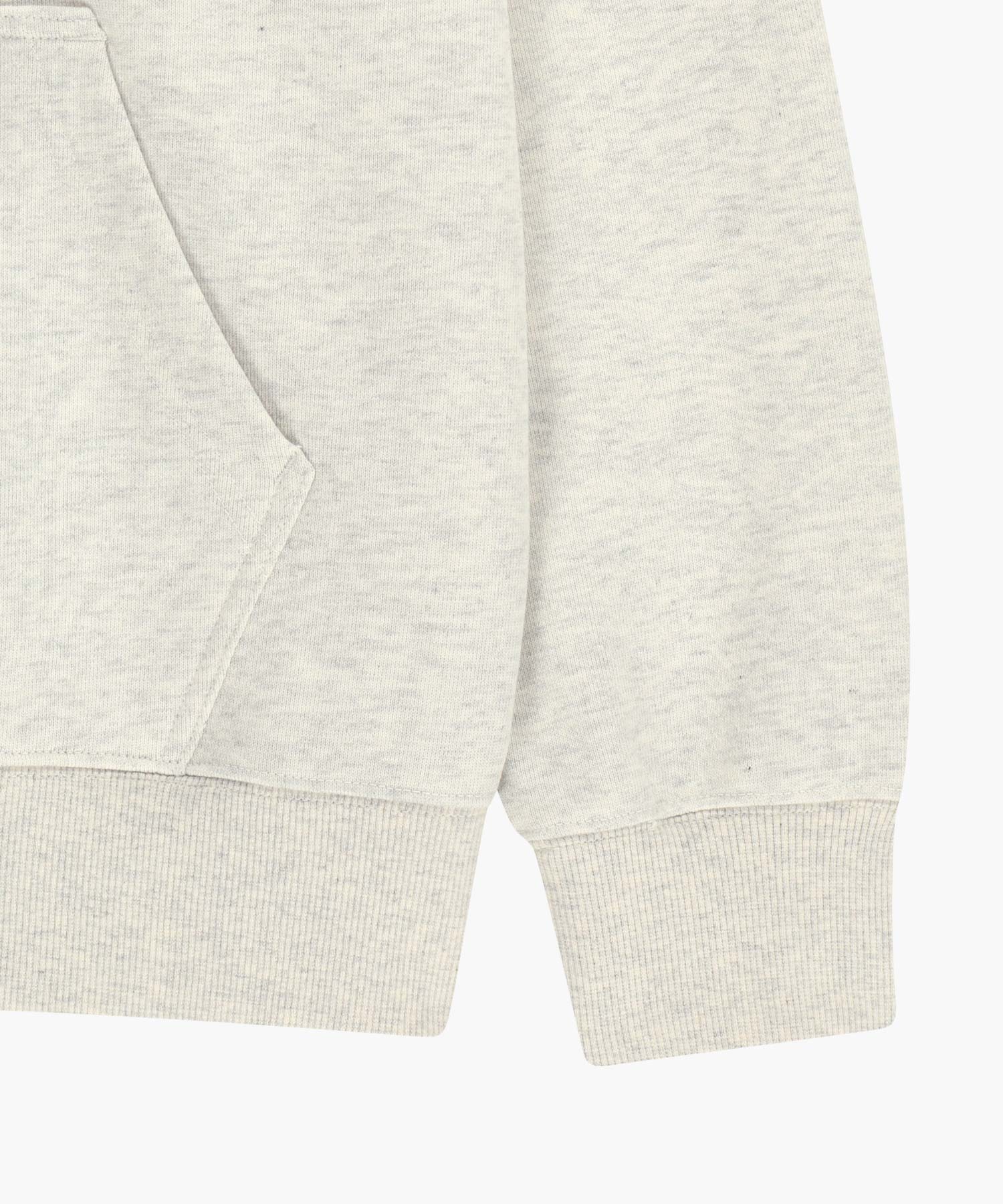 Marithe & Francois Girbaud - Shadow Classic Logo Color Block Hoodie (Oatmeal) product image 10 | TRAB K-Fashion Australia