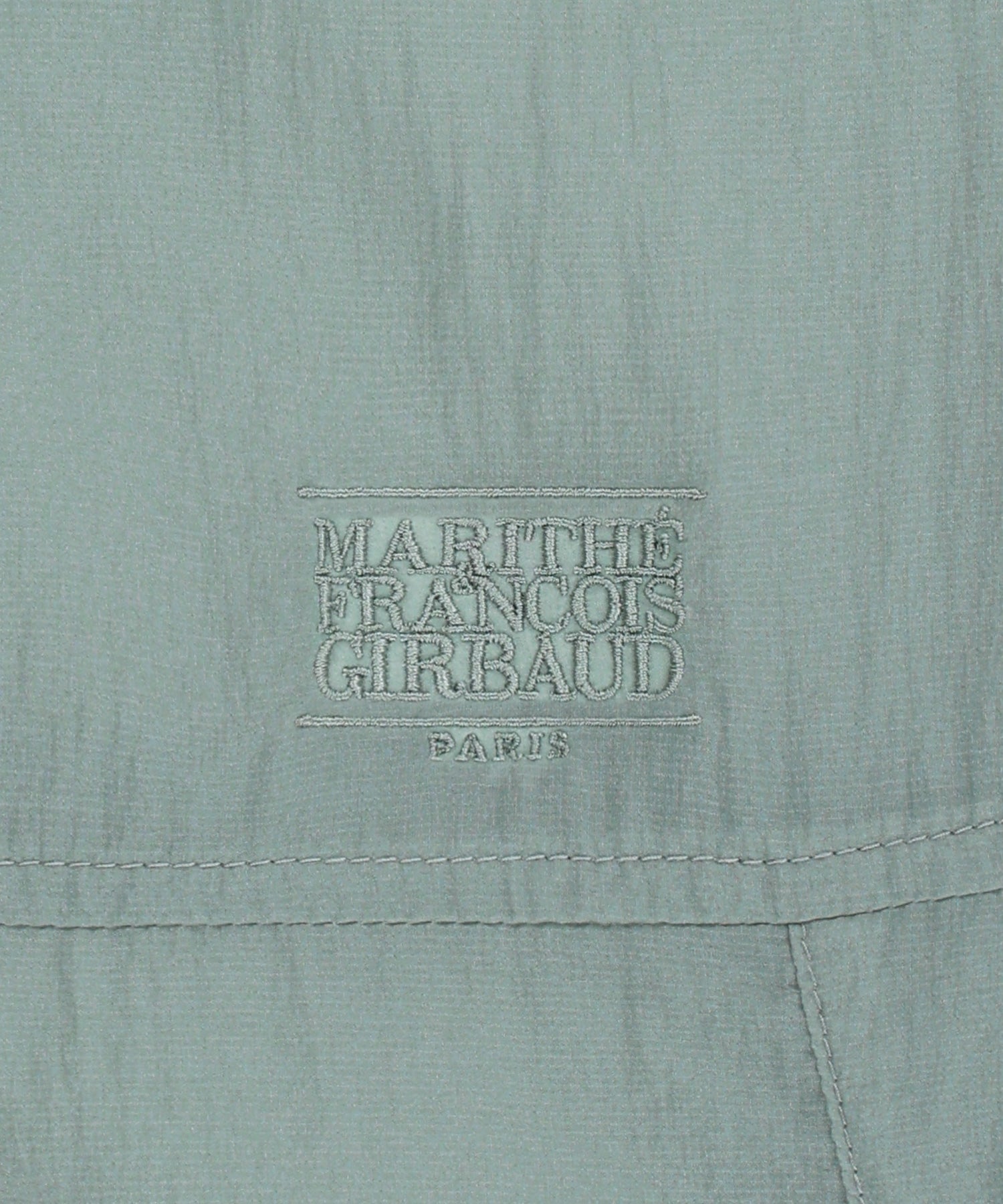 Marithe & Francois Girbaud - Hooded Packable Nylon Jacket (Mint Gray) product image 10 | TRAB K-Fashion Australia