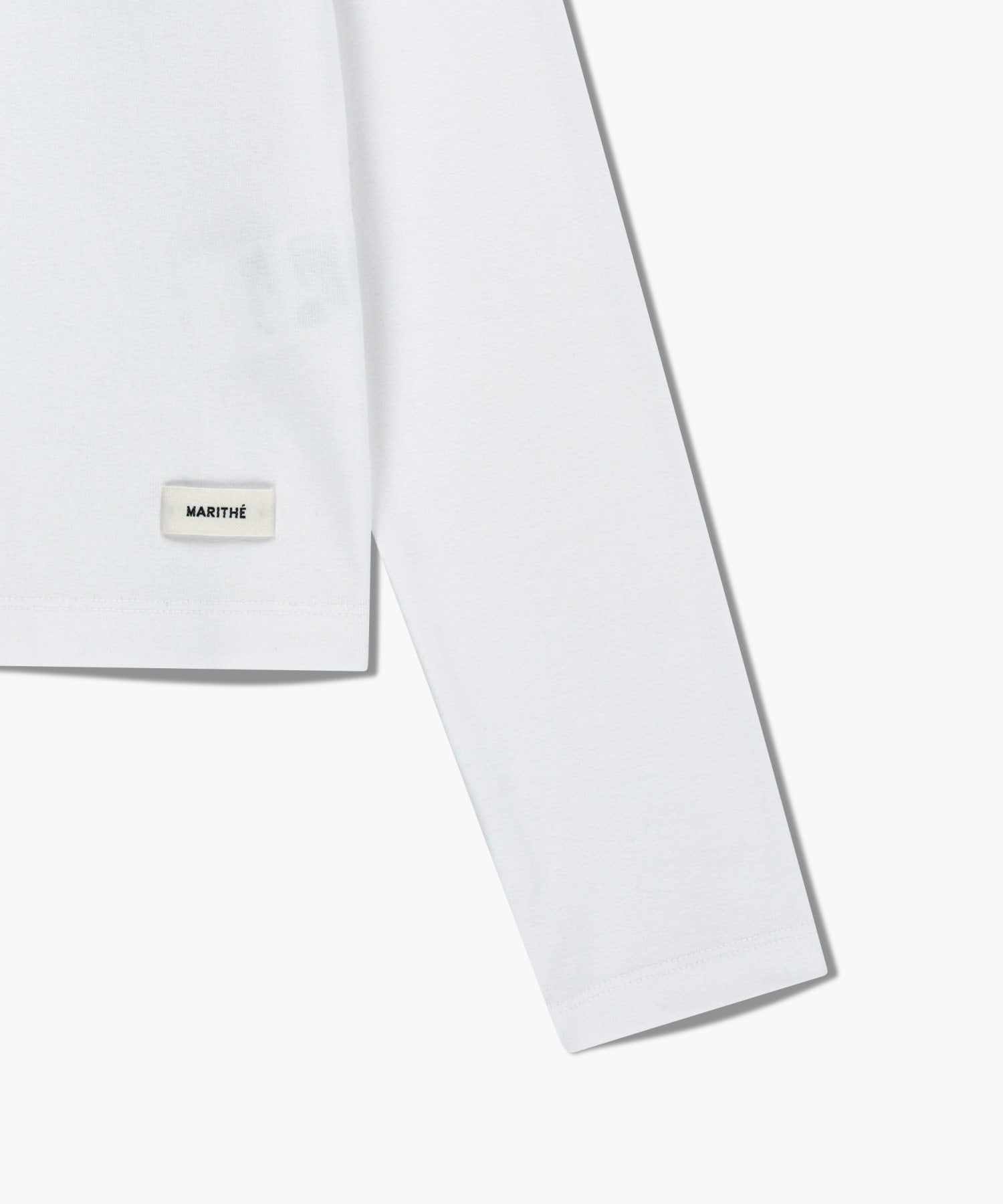 Marithe & Francois Girbaud - Basic Long Sleeve (White) product image 10 | TRAB K-Fashion Australia