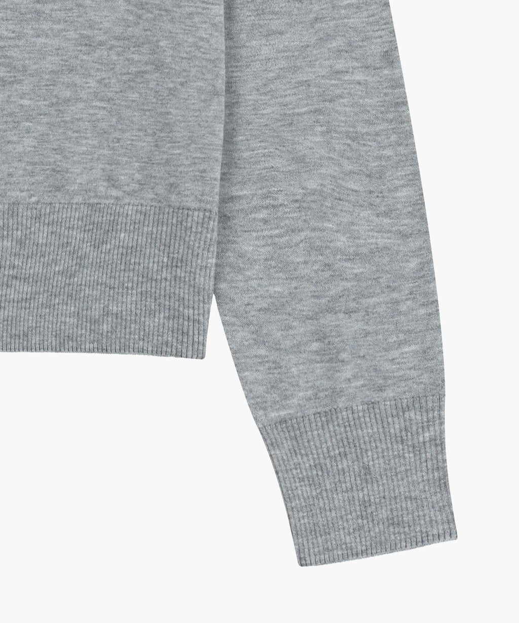 Marithe & Francois Girbaud - Boat Neck Knit Pullover (Melange Gray) product image 10 | TRAB K-Fashion Australia