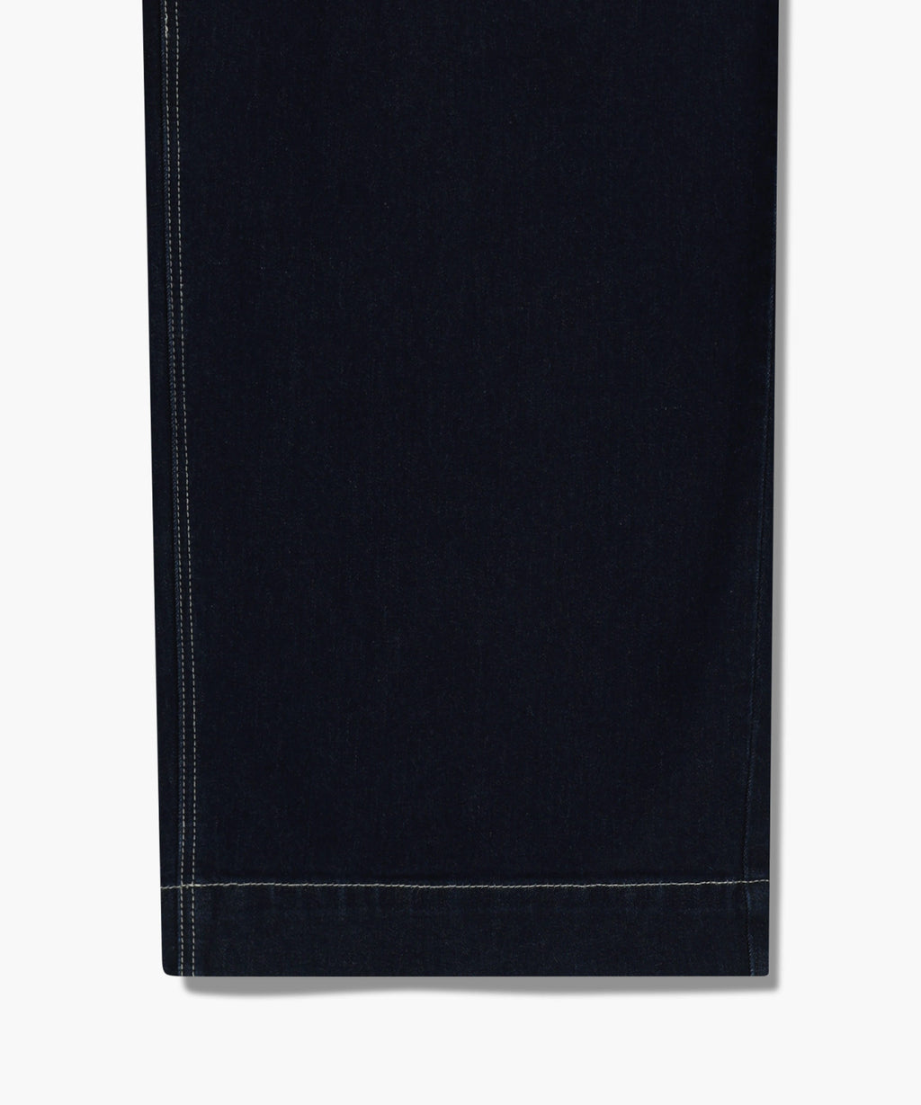 Marithe & Francois Girbaud - Low-waist Tuck Wide Denim Pants (Dark Blue) product image 10 | TRAB K-Fashion Australia