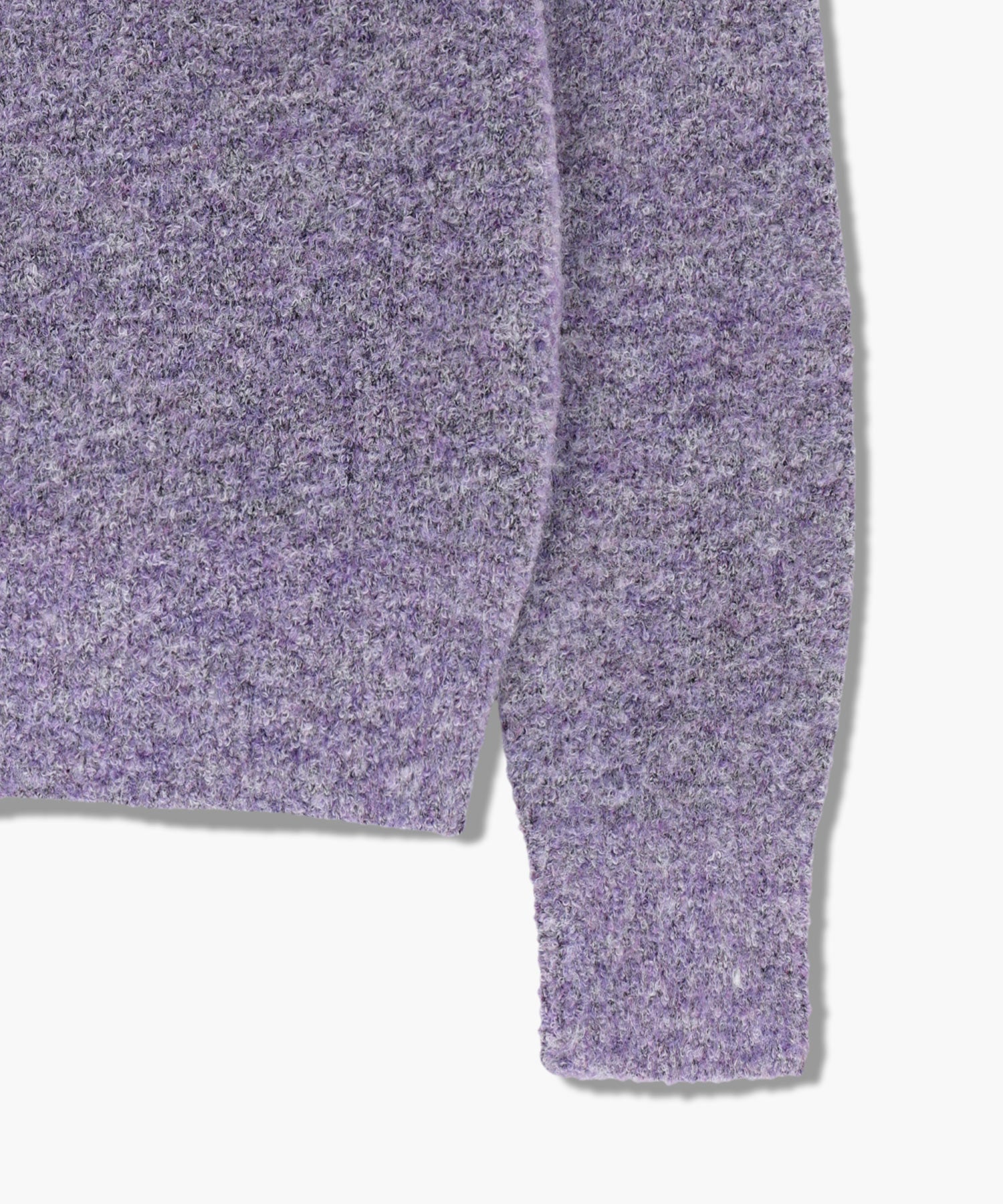 Marithe & Francois Girbaud - Boucle Classic Logo Knit Pullover (Light Purple) product image 10 | TRAB K-Fashion Australia
