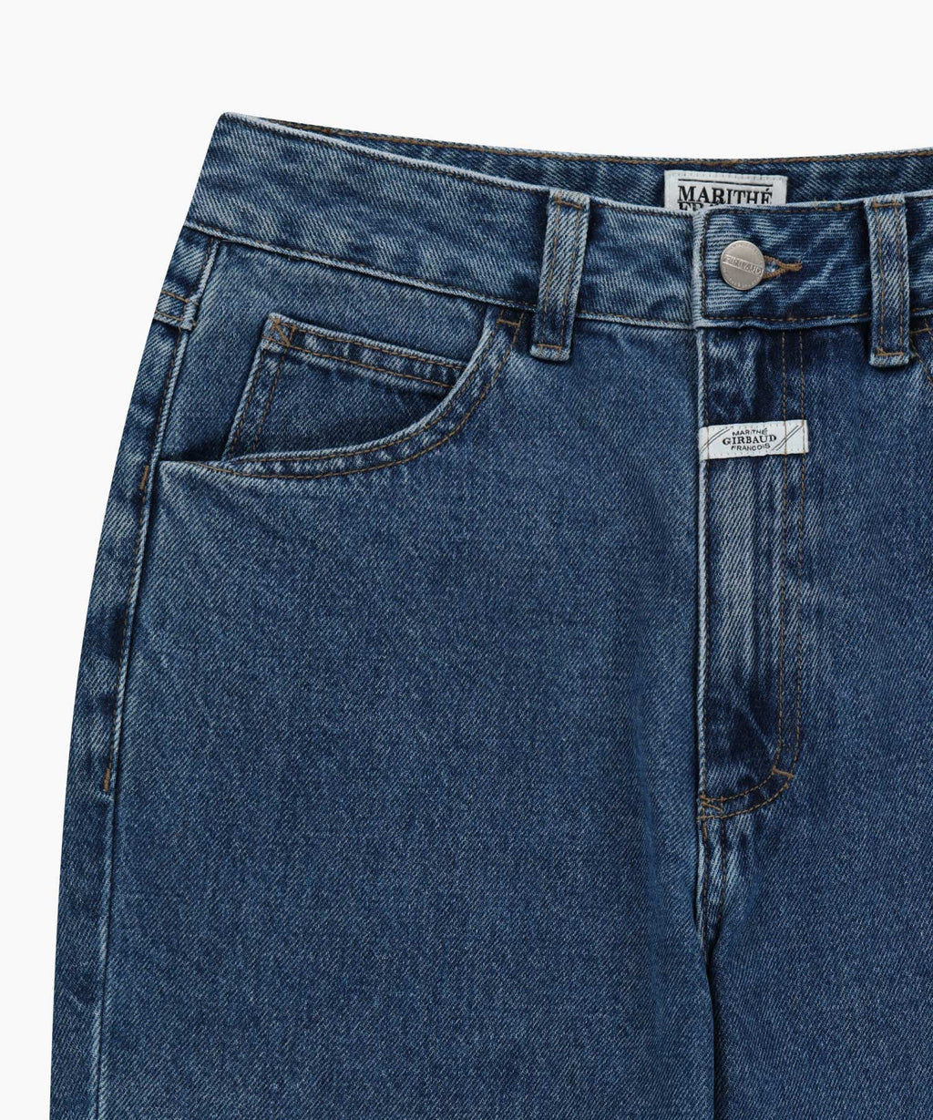 Marithe & Francois Girbaud - Slim Straight Denim Pants (Blue) product image 10 | TRAB K-Fashion Australia