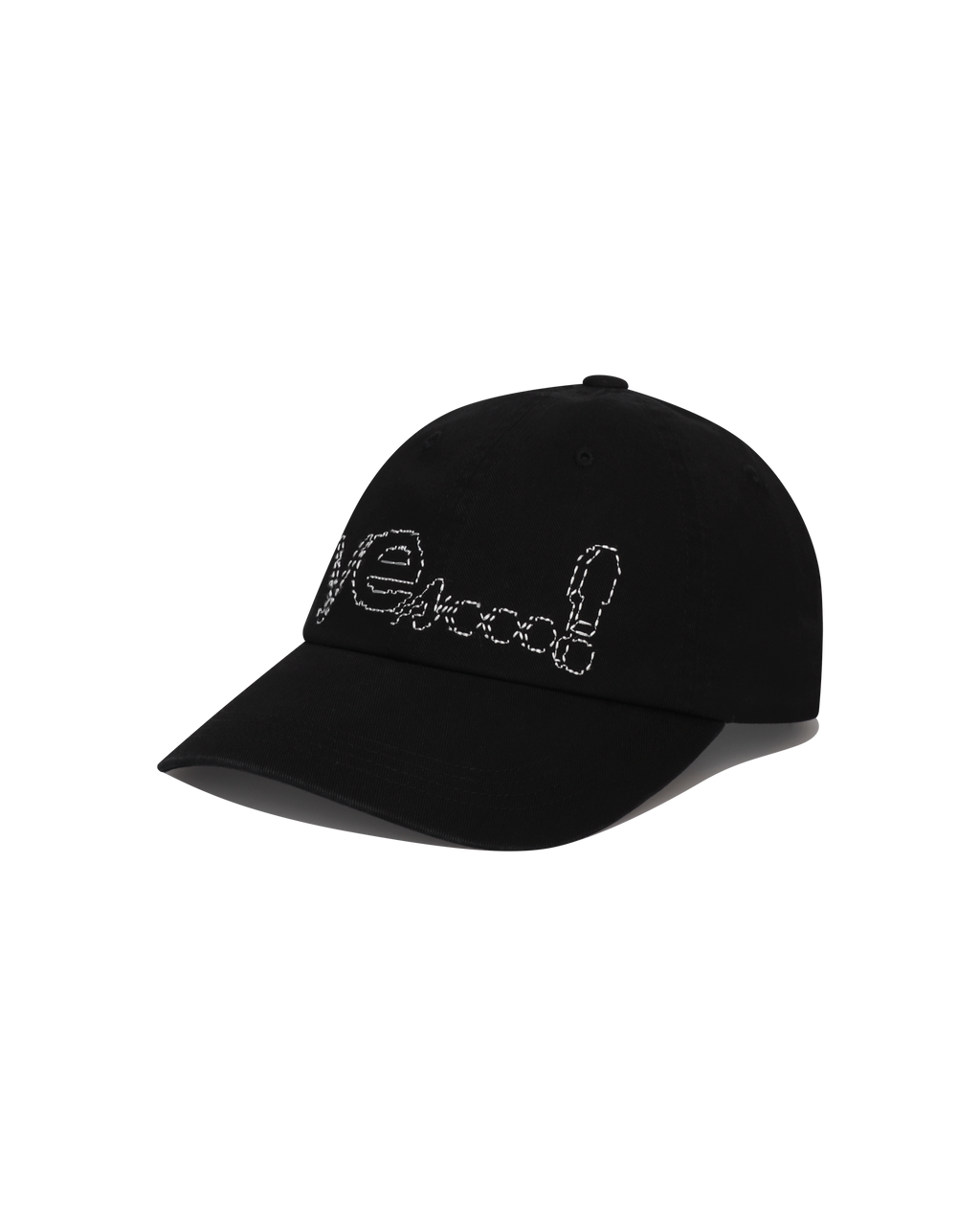 yeseyesee - Y.E.S Dotted Logo Cap (Black) product image 1 | TRAB K-Fashion Australia
