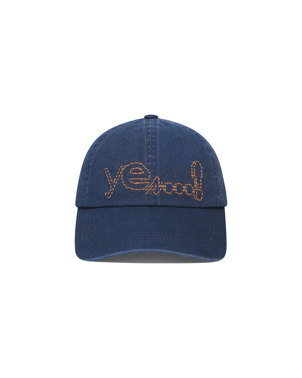 yeseyesee - Y.E.S Dotted Logo Cap (Navy) product image 2 | TRAB K-Fashion Australia