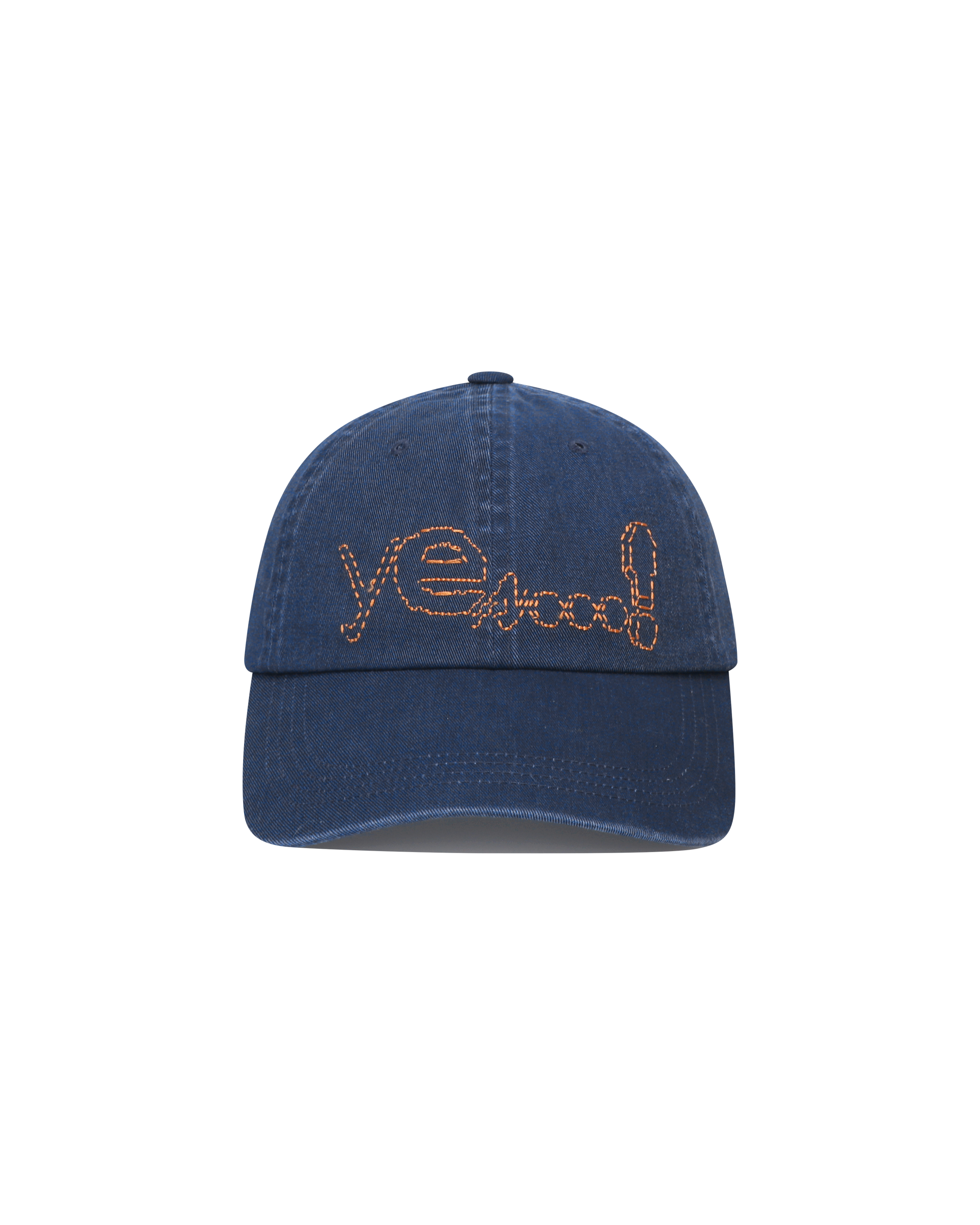 yeseyesee - Y.E.S Dotted Logo Cap (Navy) product image 2 | TRAB K-Fashion Australia