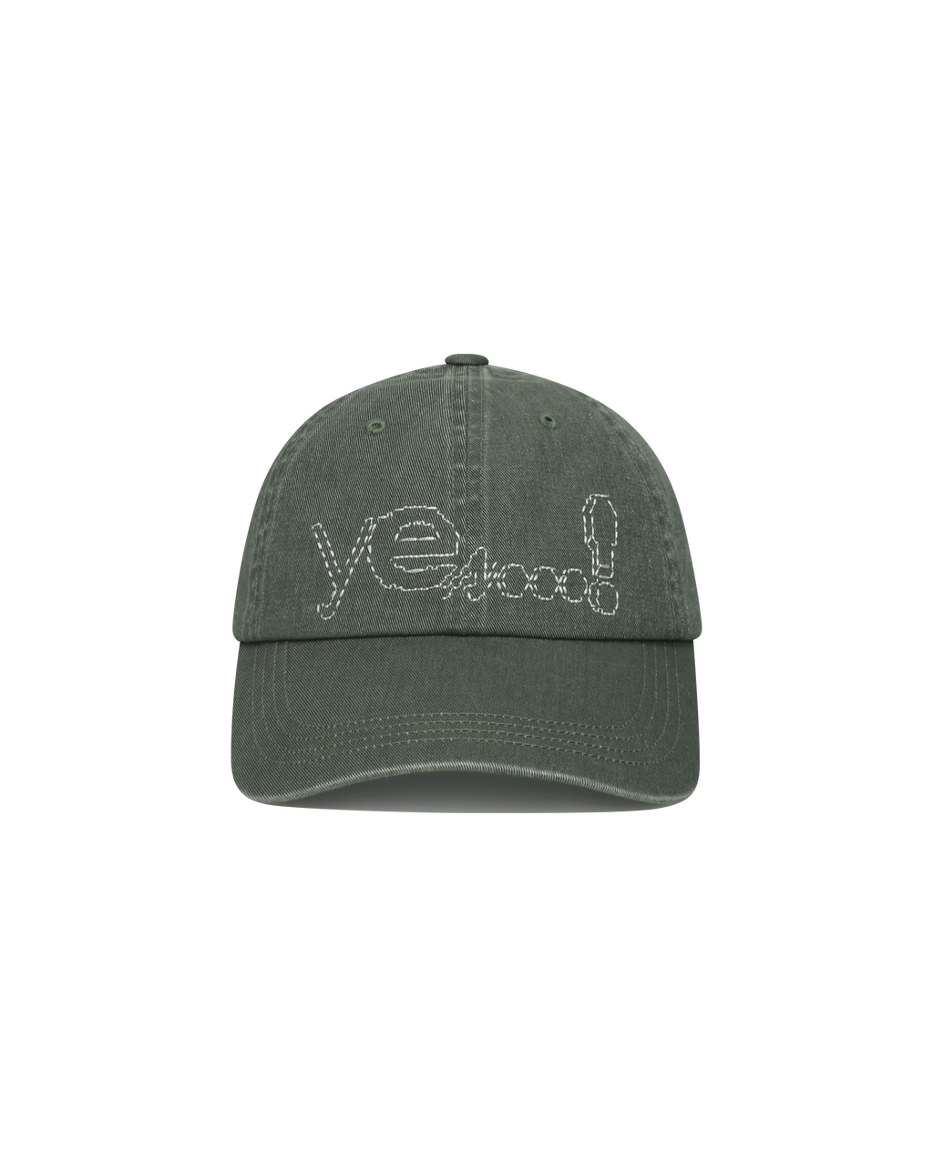 yeseyesee - Y.E.S Dotted Logo Cap (Grey) product image 2 | TRAB K-Fashion Australia