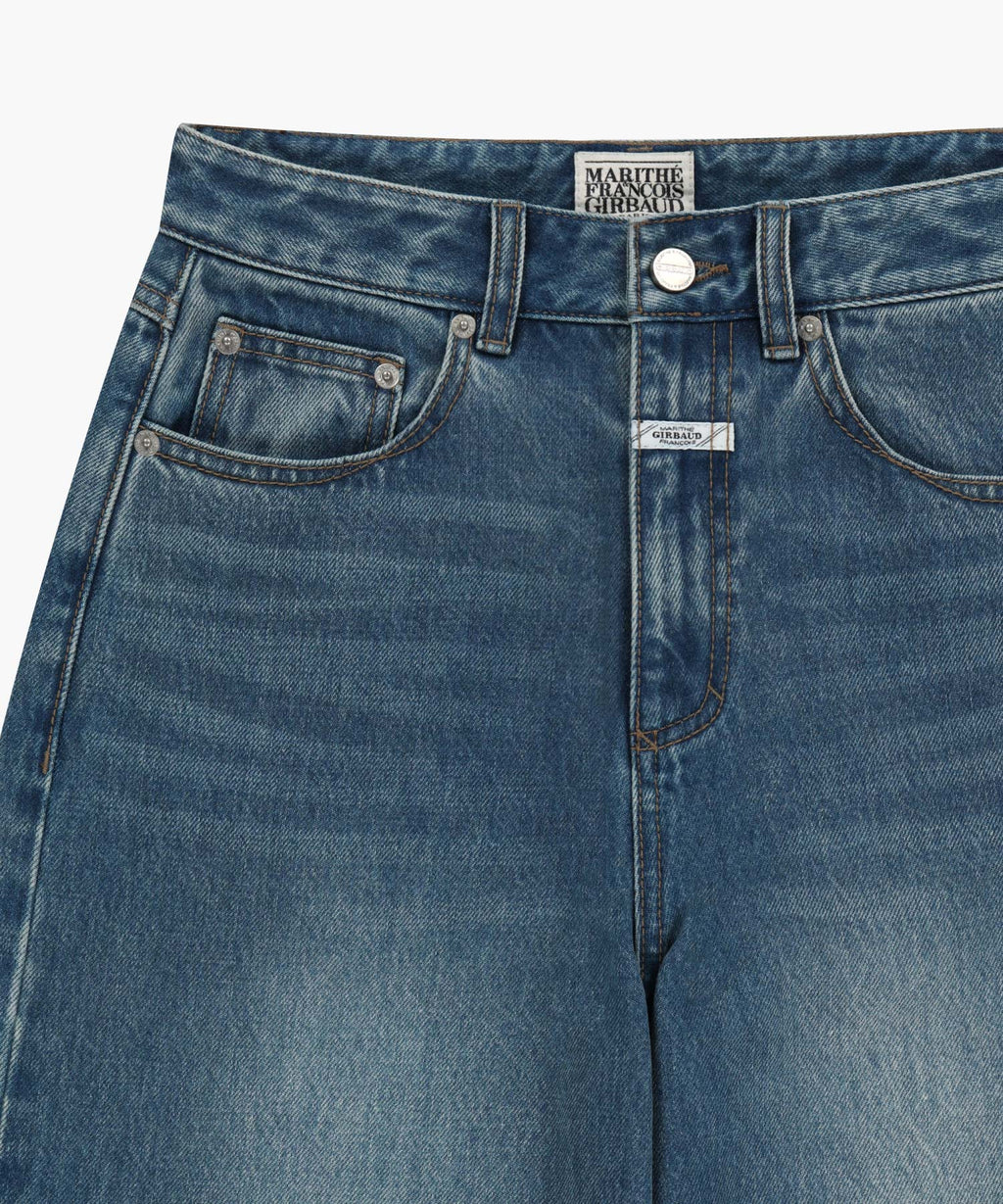 Marithe & Francois Girbaud - Wide Denim Pants (Blue) product image 11 | TRAB K-Fashion Australia