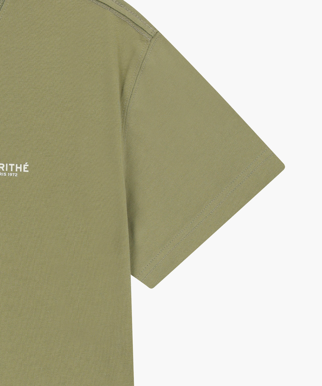 Marithe & Francois Girbaud - Small Regular Logo Tee (Khaki) product image 10 | TRAB K-Fashion Australia