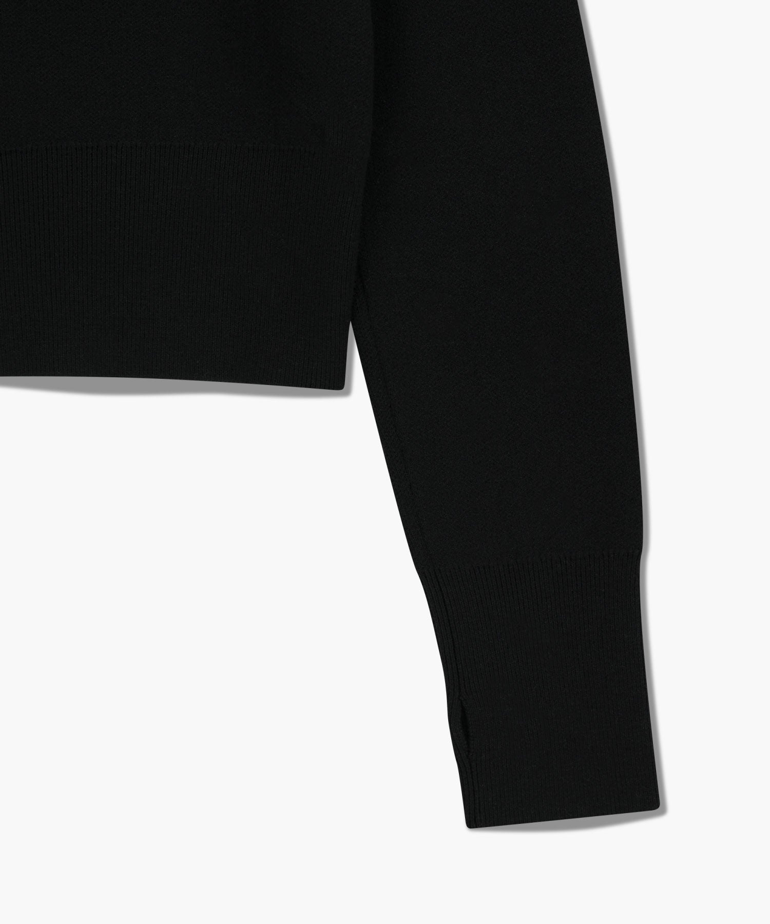 Marithe & Francois Girbaud - Classic Logo Crop Knit (Black) product image 10 | TRAB K-Fashion Australia