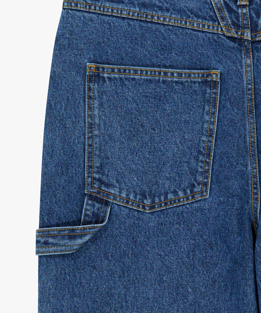 Marithe & Francois Girbaud - Double Knee Denim Pants (Blue) product image 10 | TRAB K-Fashion Australia