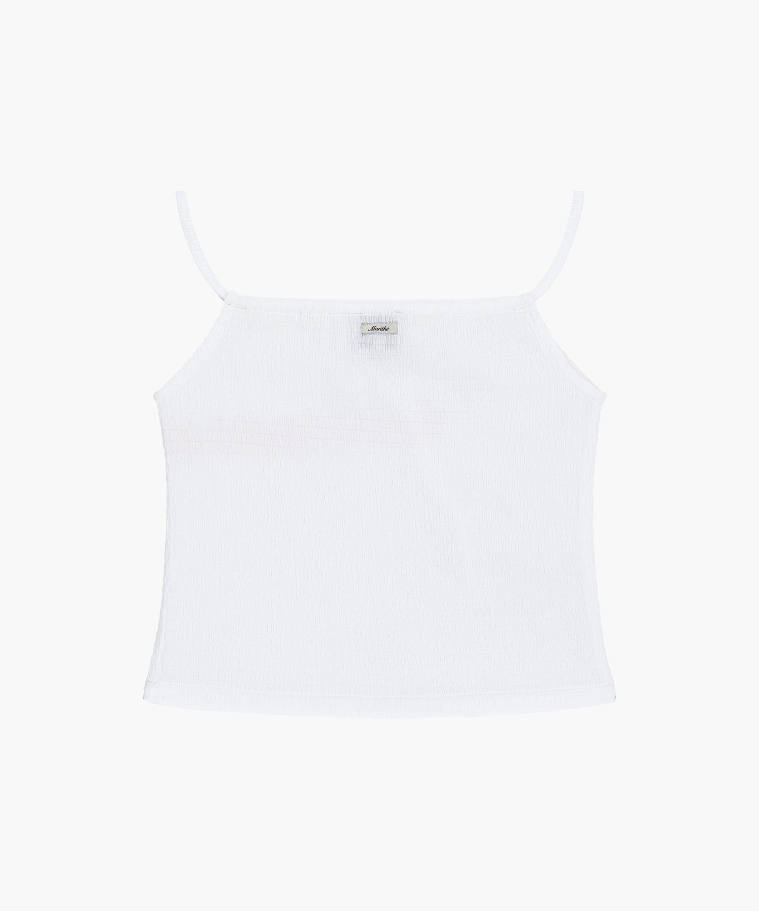 Marithe & Francois Girbaud - Crinkle Sleeveless + Cardigan Set (White) product image 10 | TRAB K-Fashion Australia
