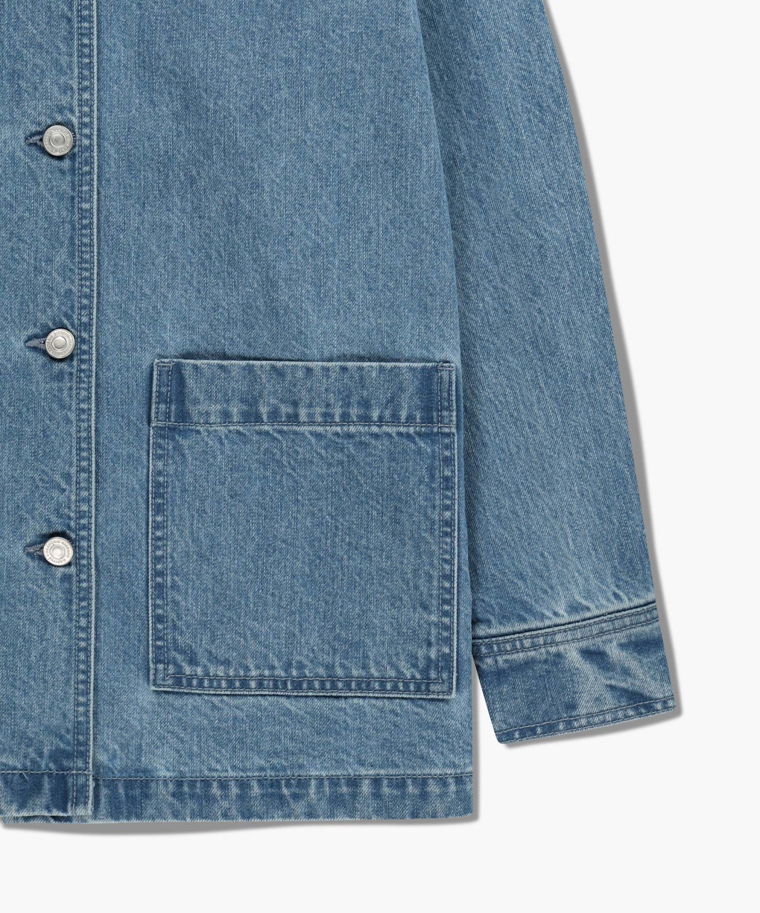 Marithe & Francois Girbaud - French Denim Work Jacket (Light Blue) product image 10 | TRAB K-Fashion Australia