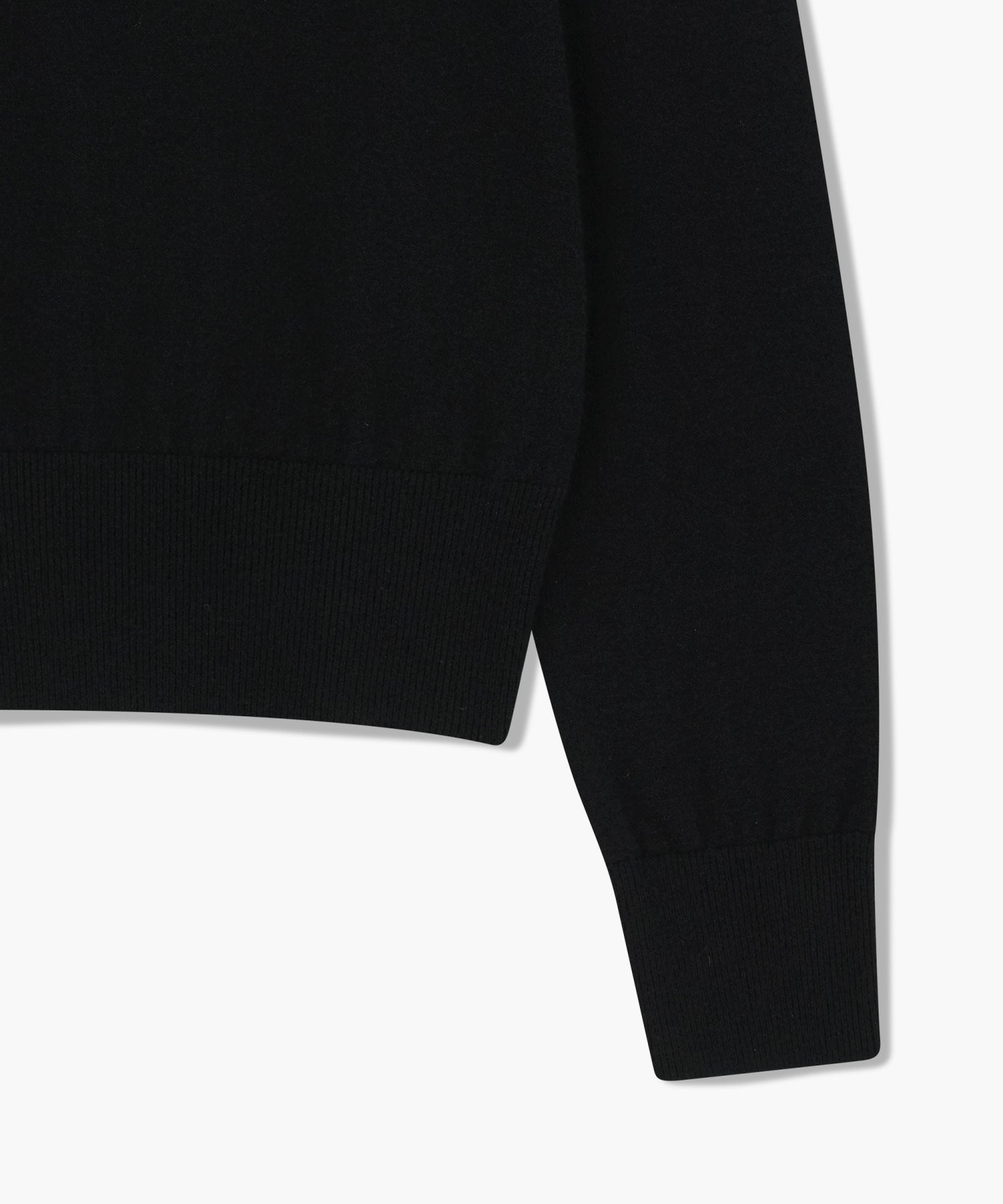 Marithe & Francois Girbaud - Basic Crop Knit Pullover (Black) product image 10 | TRAB K-Fashion Australia
