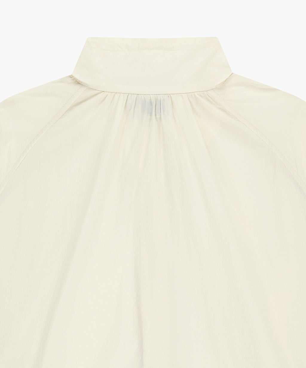 Marithe & Francois Girbaud - Highneck Packable Nylon Jacket (Ivory) product image 10 | TRAB K-Fashion Australia