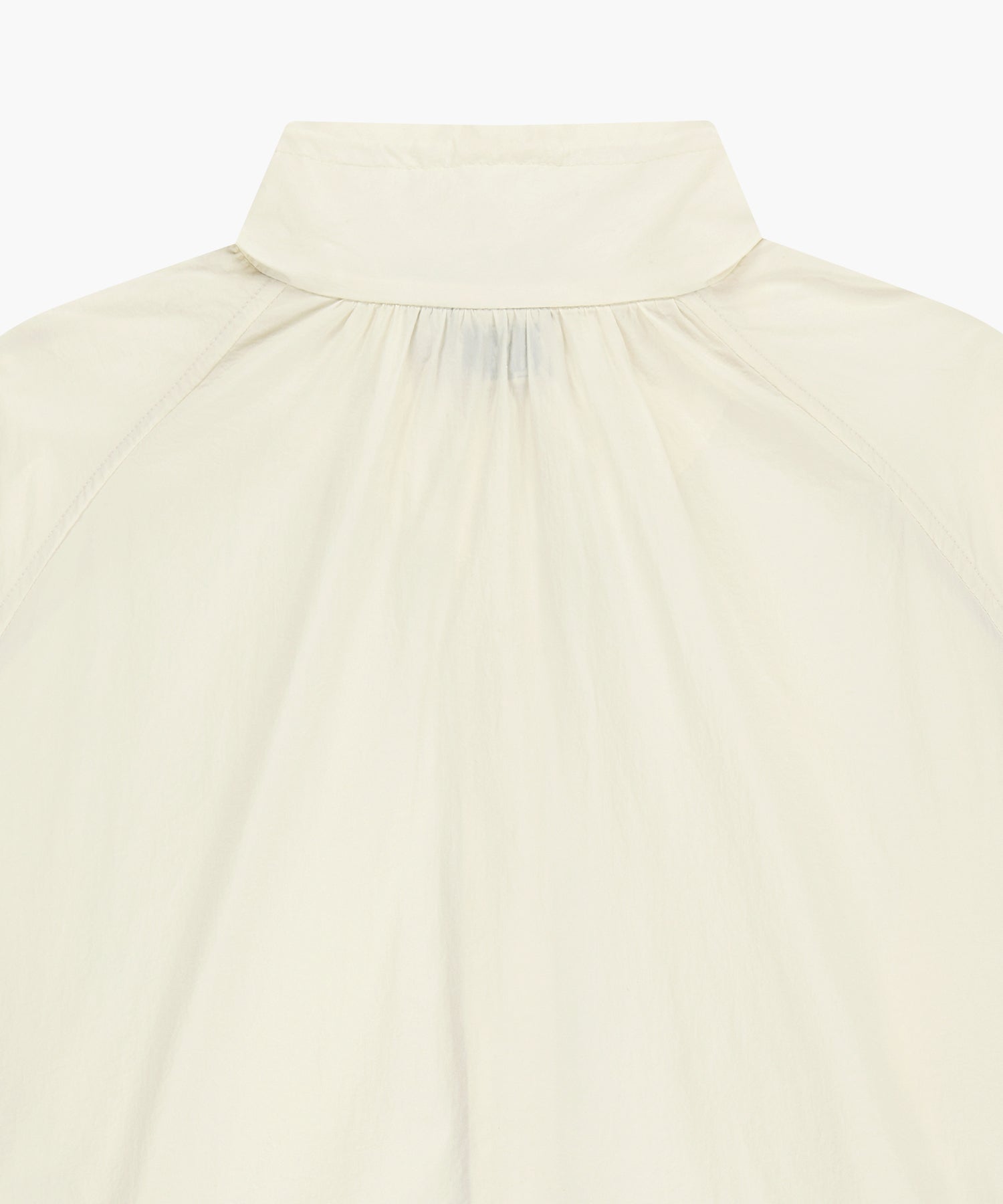 Marithe & Francois Girbaud - Highneck Packable Nylon Jacket (Ivory) product image 10 | TRAB K-Fashion Australia
