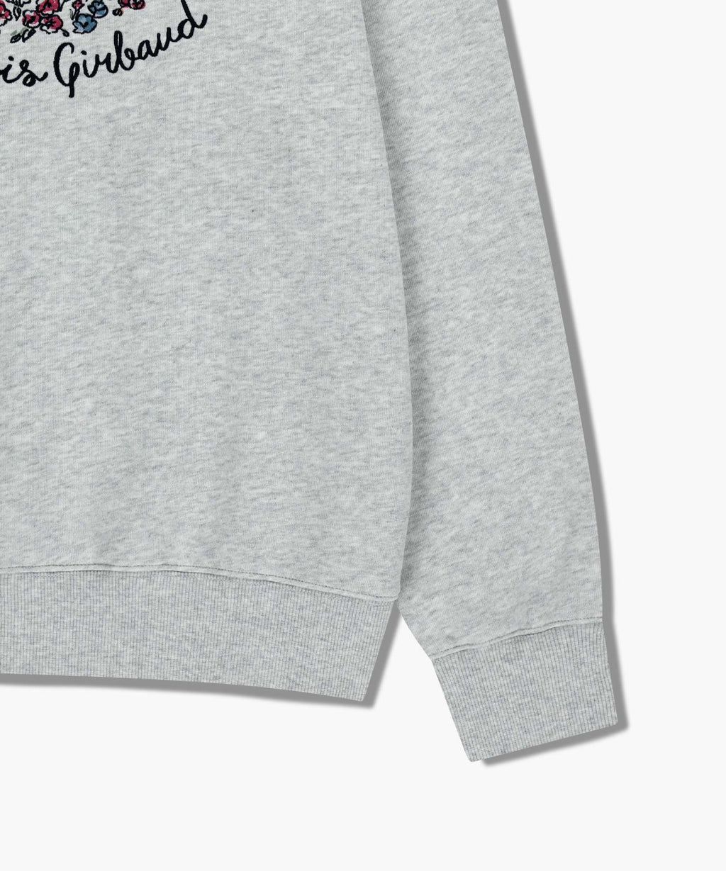 Marithe & Francois Girbaud - Bouquet Graphic Sweatshirt (Light Heather Gray) product image 10 | TRAB K-Fashion Australia