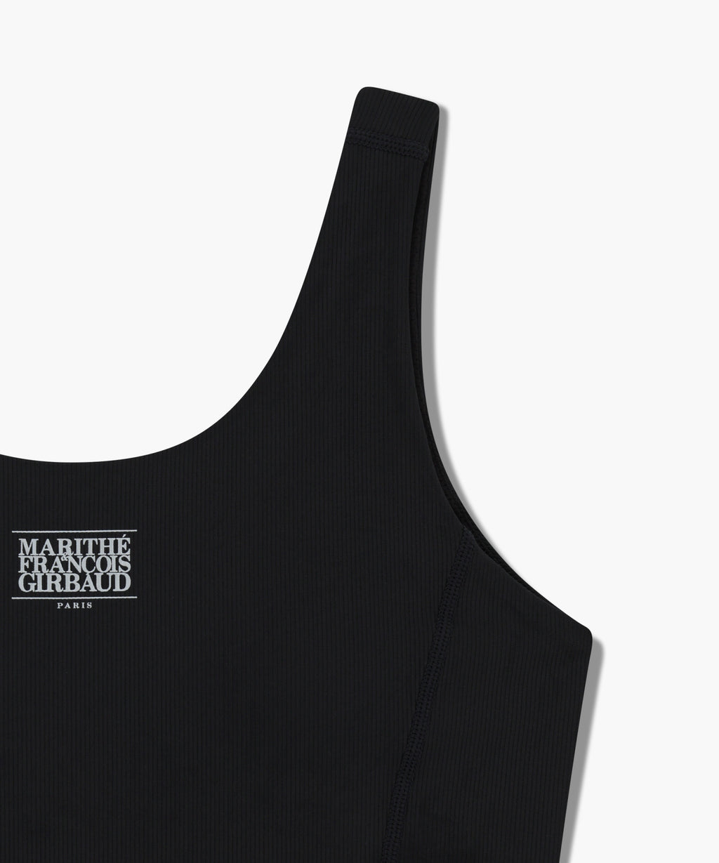 Marithe & Francois Girbaud - Marithe Sport W Classic Logo Bra Tank (Black) product image 10 | TRAB K-Fashion Australia