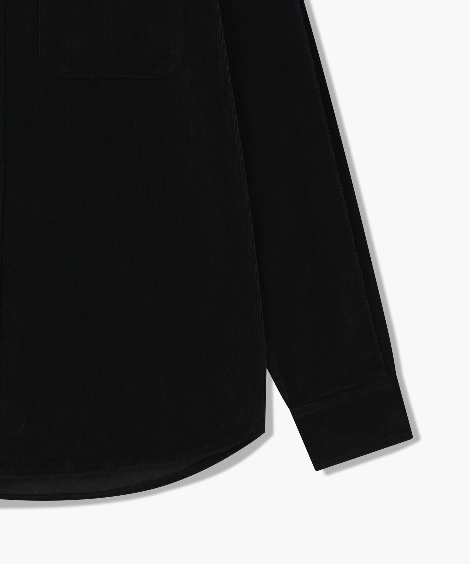 Marithe & Francois Girbaud - Classic Corduroy Shirt (Black) product image 10 | TRAB K-Fashion Australia
