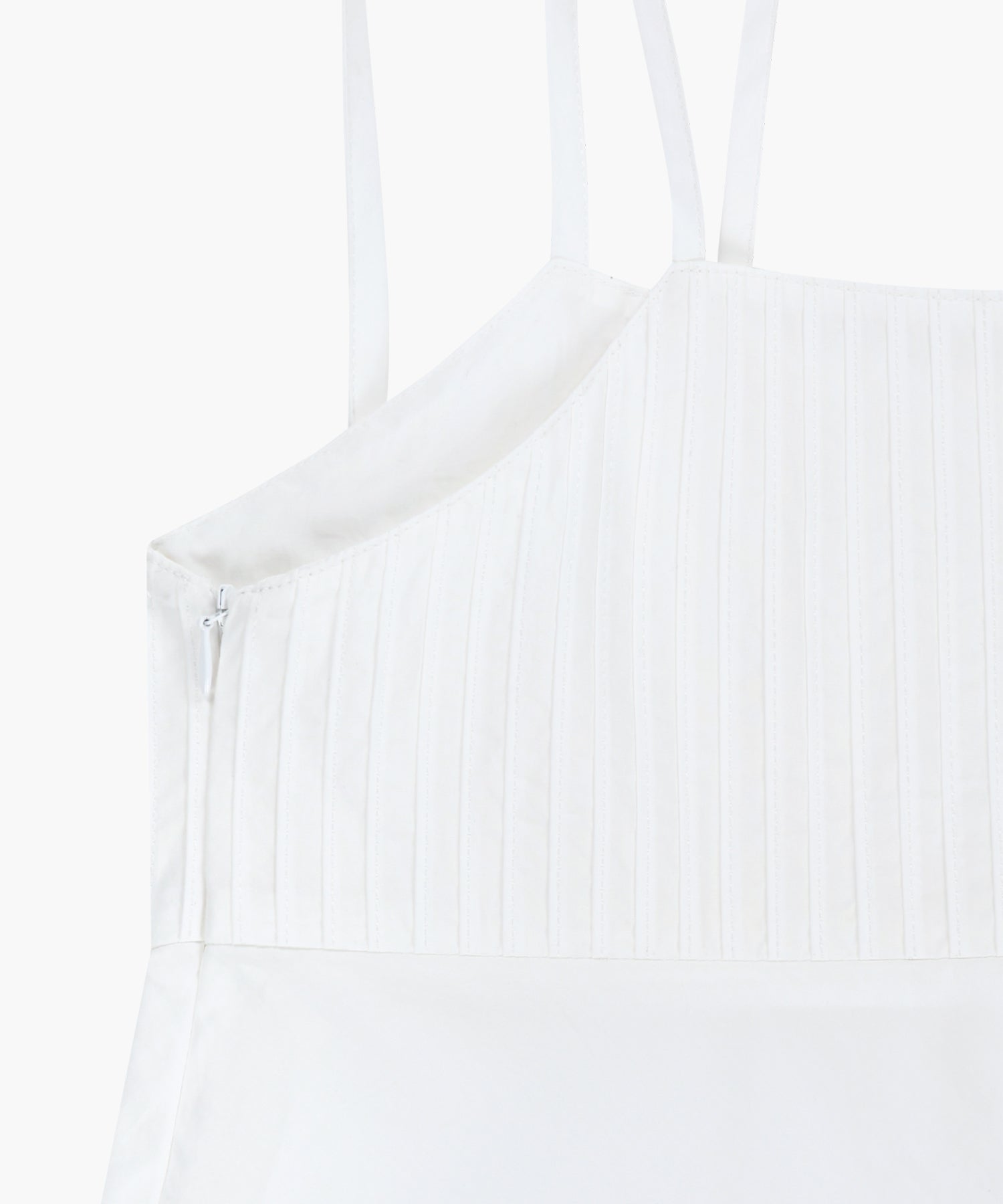 Marithe & Francois Girbaud - Pintuck Camisole Blouse (White) product image 10 | TRAB K-Fashion Australia