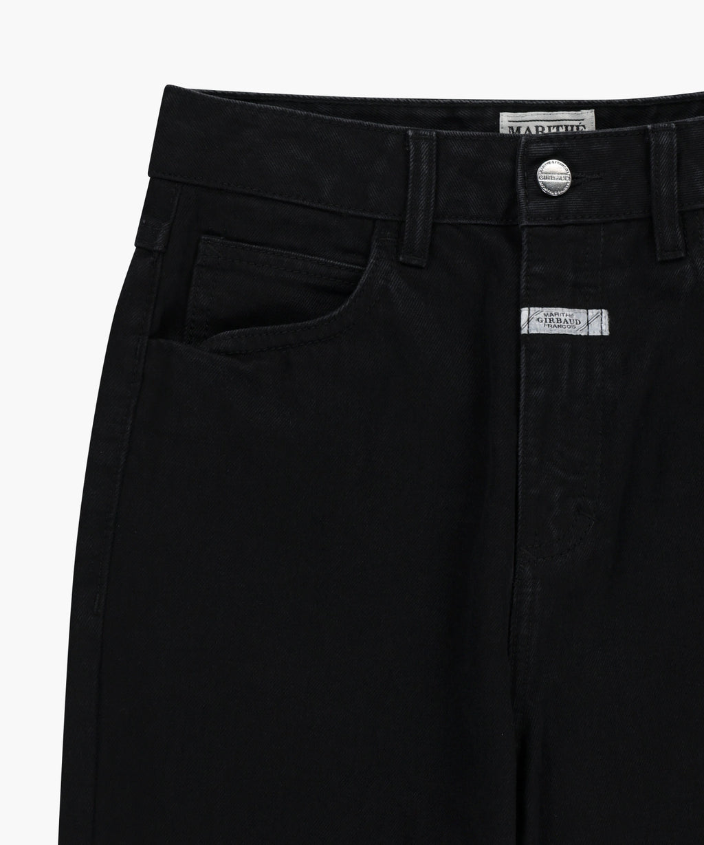 Marithe & Francois Girbaud - Slim Boot-cut Denim Pants (Black) product image 10 | TRAB K-Fashion Australia