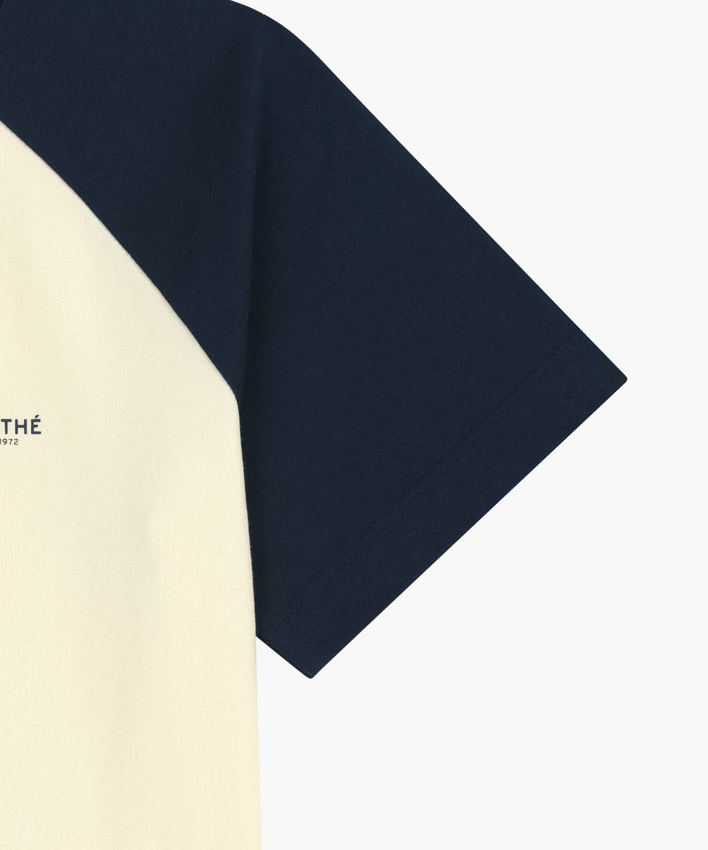 Marithe & Francois Girbaud - Small Regular Logo Raglan Crop Tee (Navy) product image 10 | TRAB K-Fashion Australia