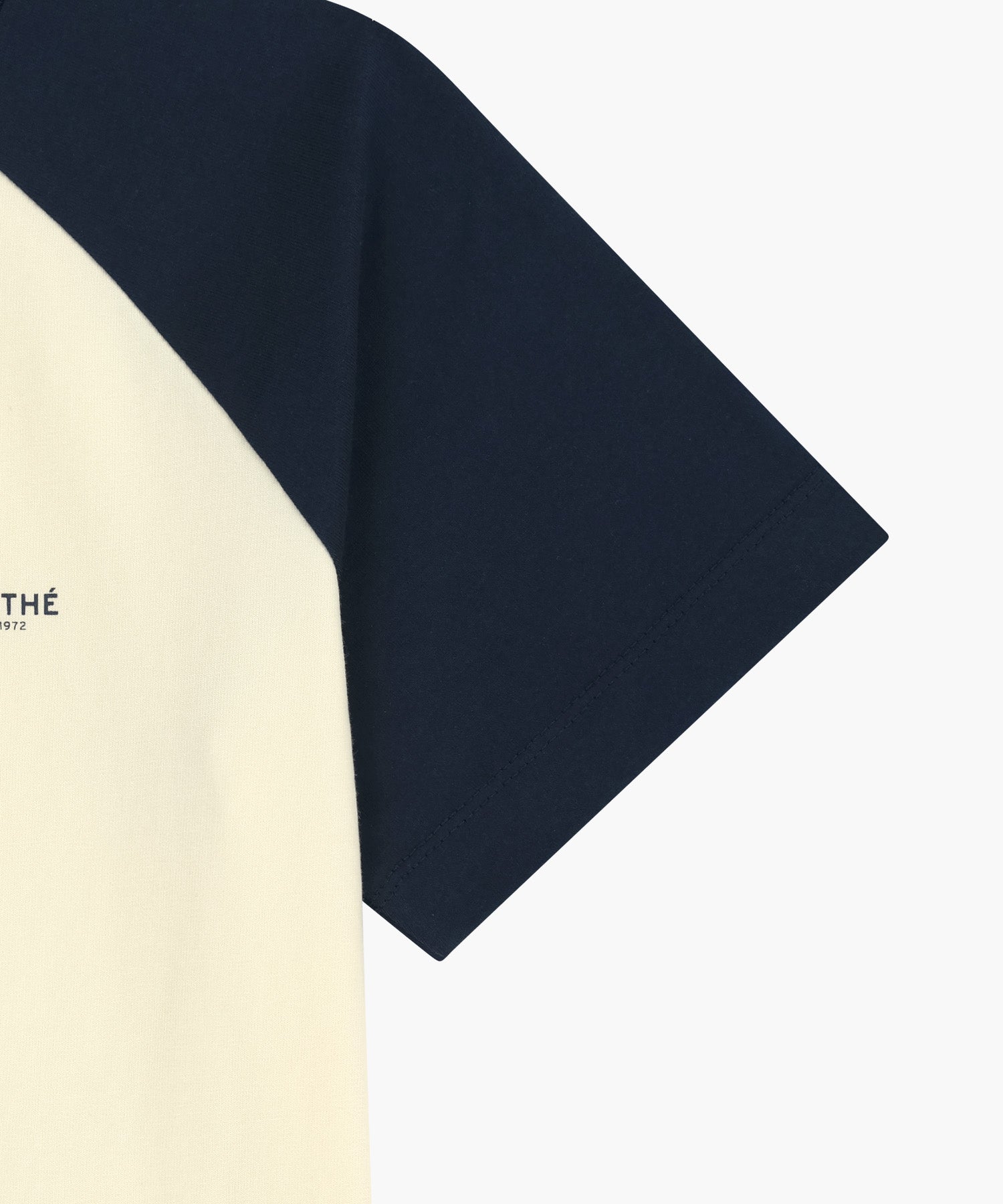 Marithe & Francois Girbaud - Small Regular Logo Raglan Crop Tee (Navy) product image 10 | TRAB K-Fashion Australia