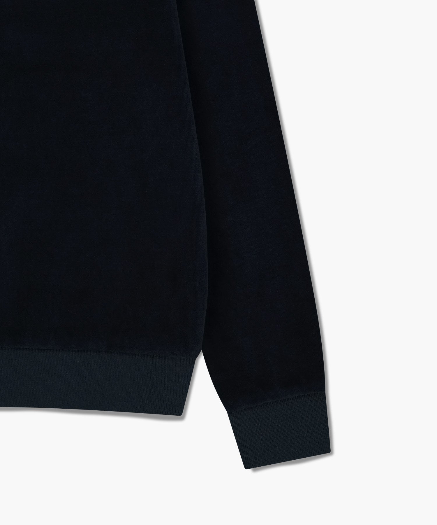 Marithe & Francois Girbaud - Classic Logo Collared Velour Sweatshirt (Navy) product image 10 | TRAB K-Fashion Australia