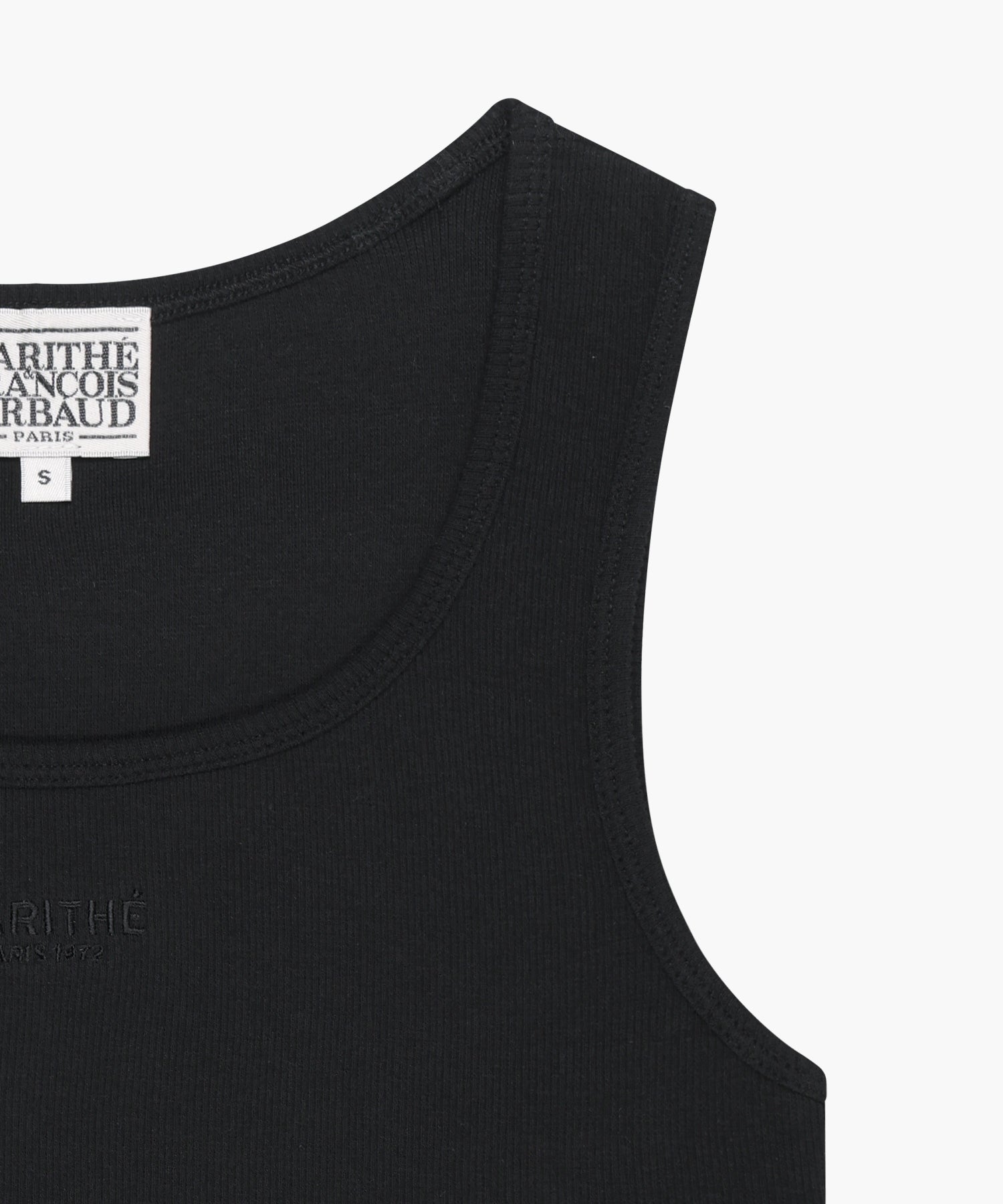 Marithe & Francois Girbaud - Regular Logo Sleeveless (Black) product image 10 | TRAB K-Fashion Australia