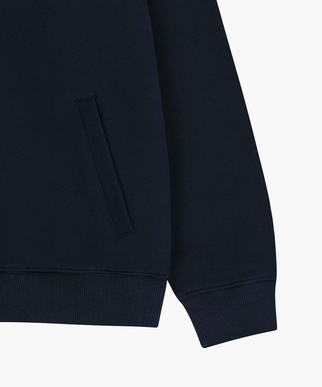 Marithe & Francois Girbaud - Classic Logo Wappen Collar Sweatshirt (Navy) product image 10 | TRAB K-Fashion Australia
