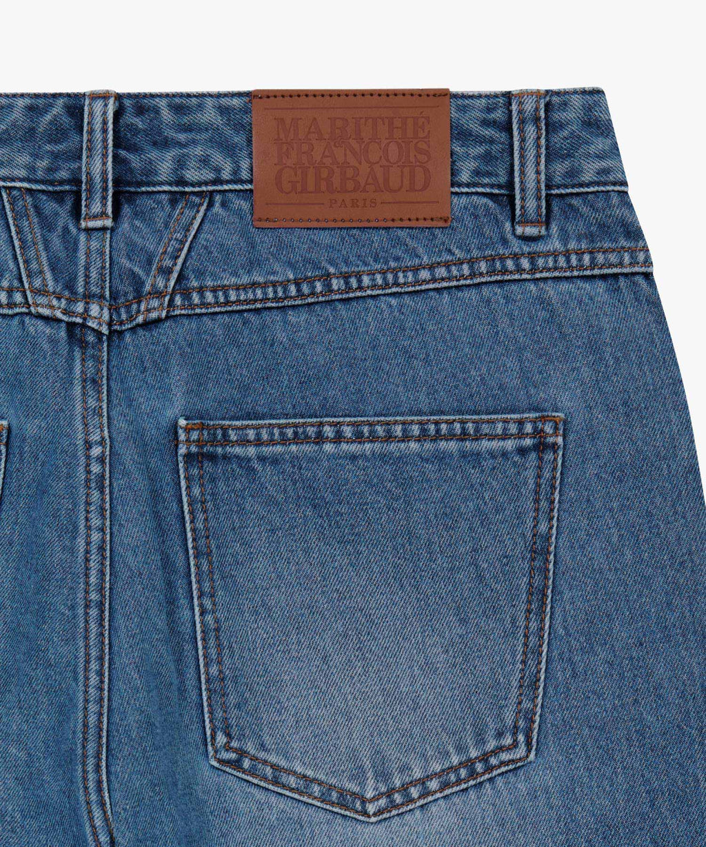 Marithe & Francois Girbaud - New M High Straight Denim Pants (Blue) product image 10 | TRAB K-Fashion Australia