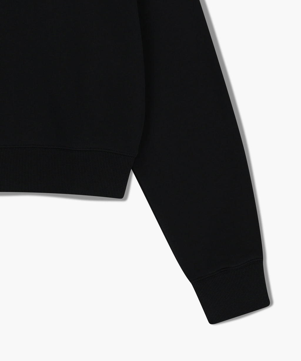 Marithe & Francois Girbaud - Marithe Love Graphic Crop Sweatshirt (Black) product image 10 | TRAB K-Fashion Australia