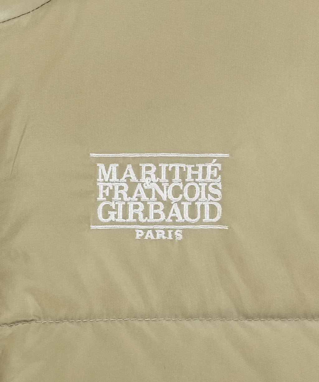 Marithe & Francois Girbaud - Classic Logo Down Vest (Beige) product image 10 | TRAB K-Fashion Australia