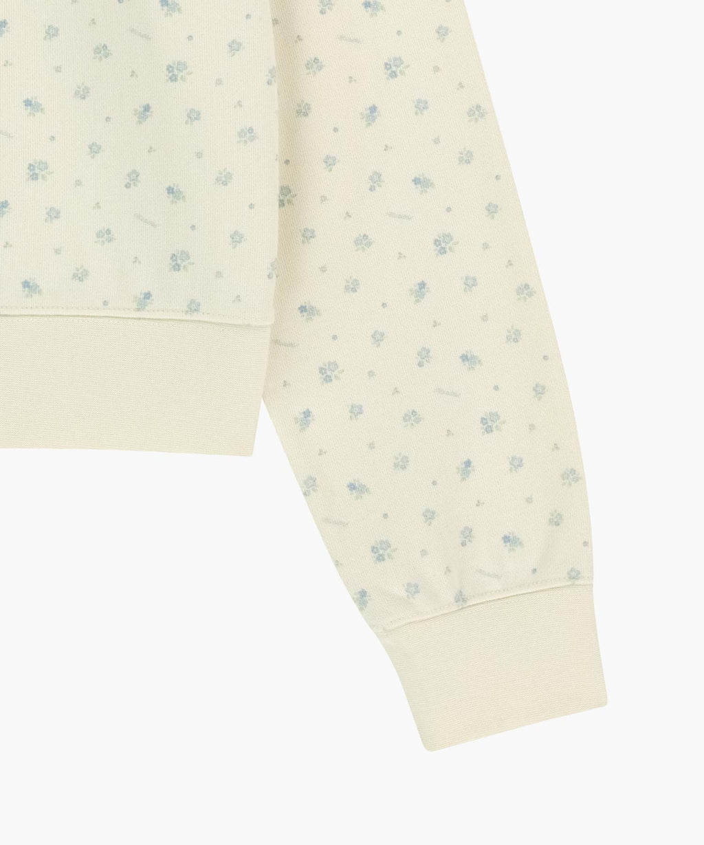 Marithe & Francois Girbaud - Classic Logo Crop Sweatshirt (Flower) product image 10 | TRAB K-Fashion Australia