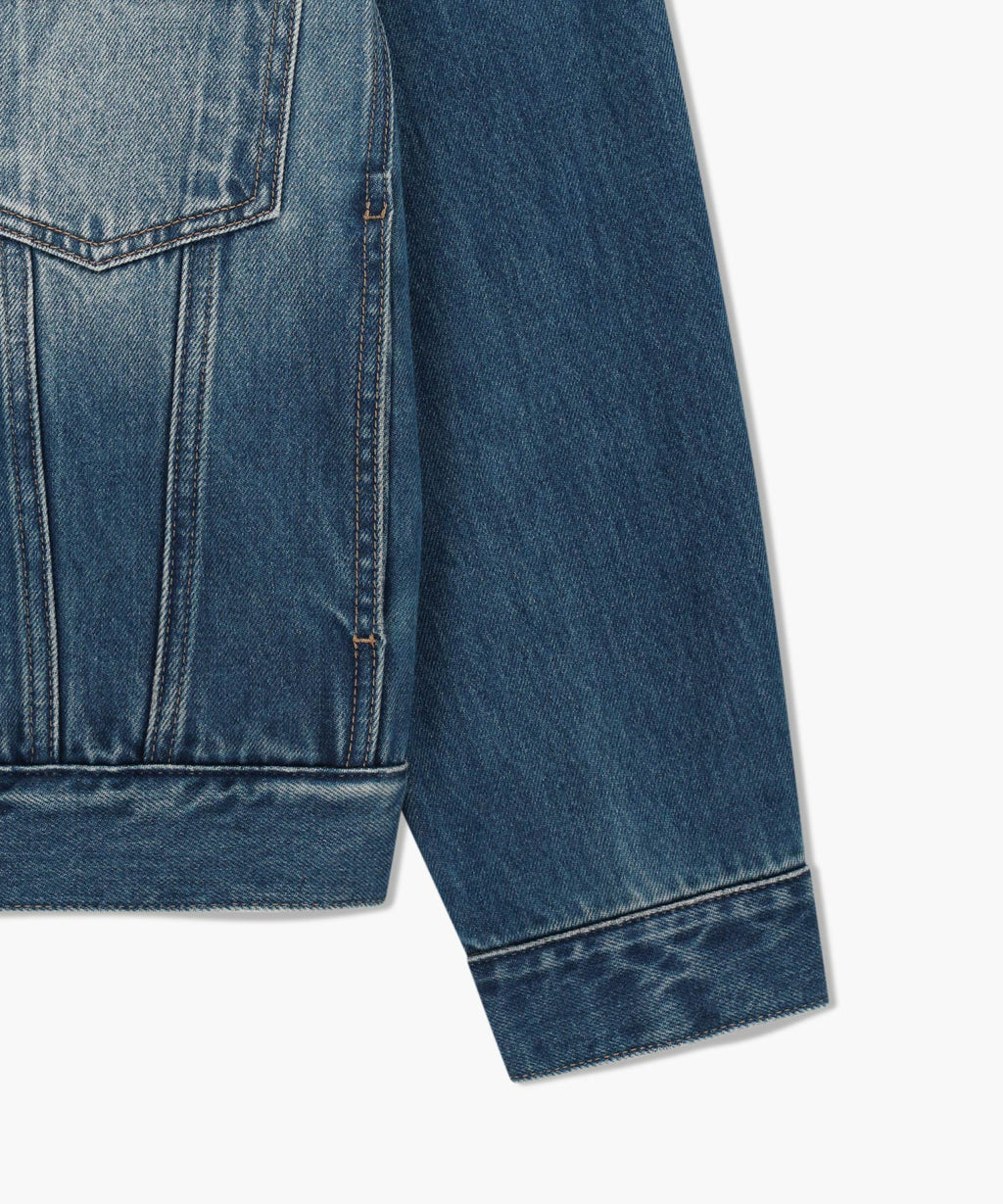 Marithe & Francois Girbaud - Denim Trucker Jacket (Blue) product image 10 | TRAB K-Fashion Australia