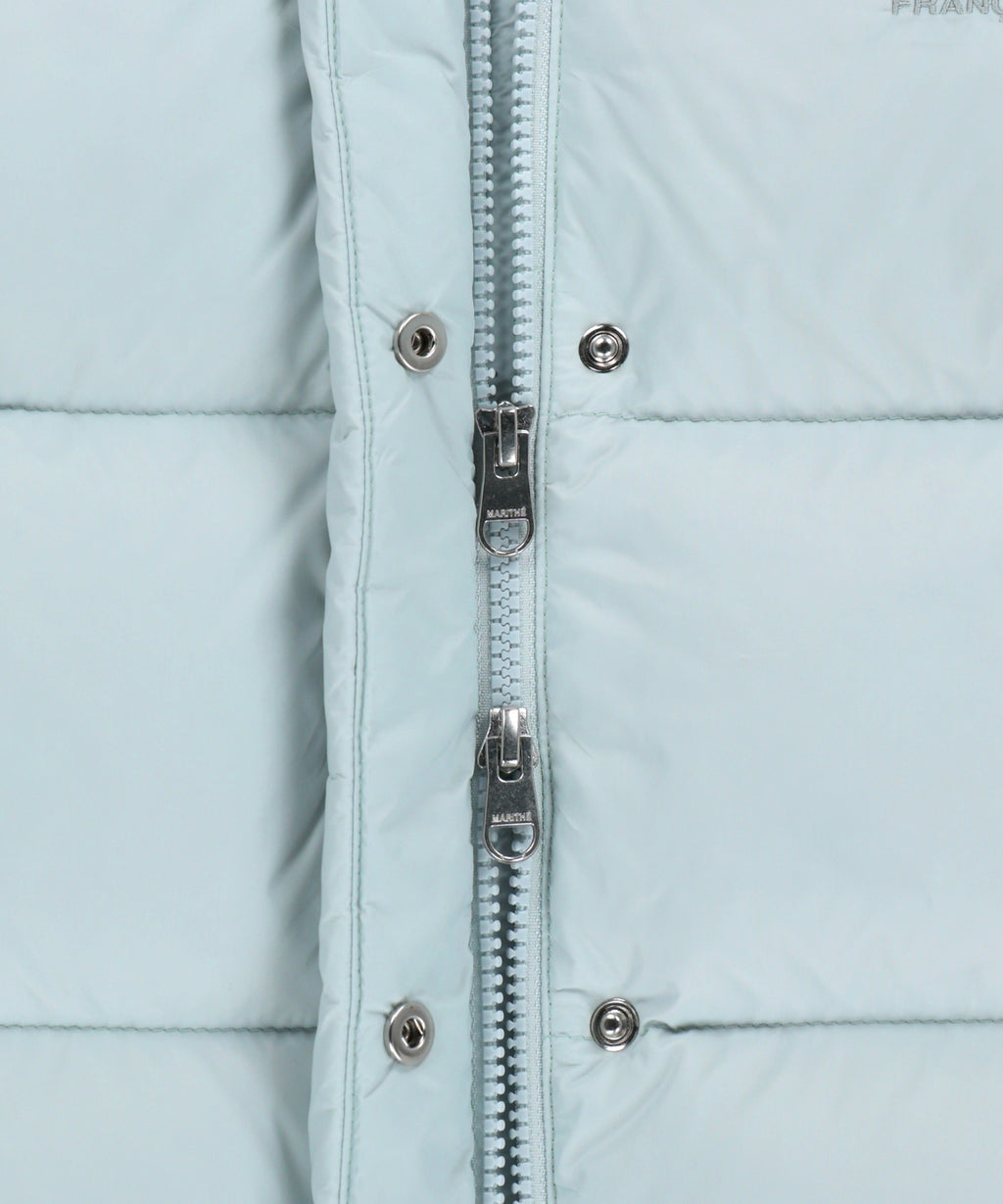 Marithe & Francois Girbaud - Basic Crop Down Jacket (Mint Gray) product image 10 | TRAB K-Fashion Australia