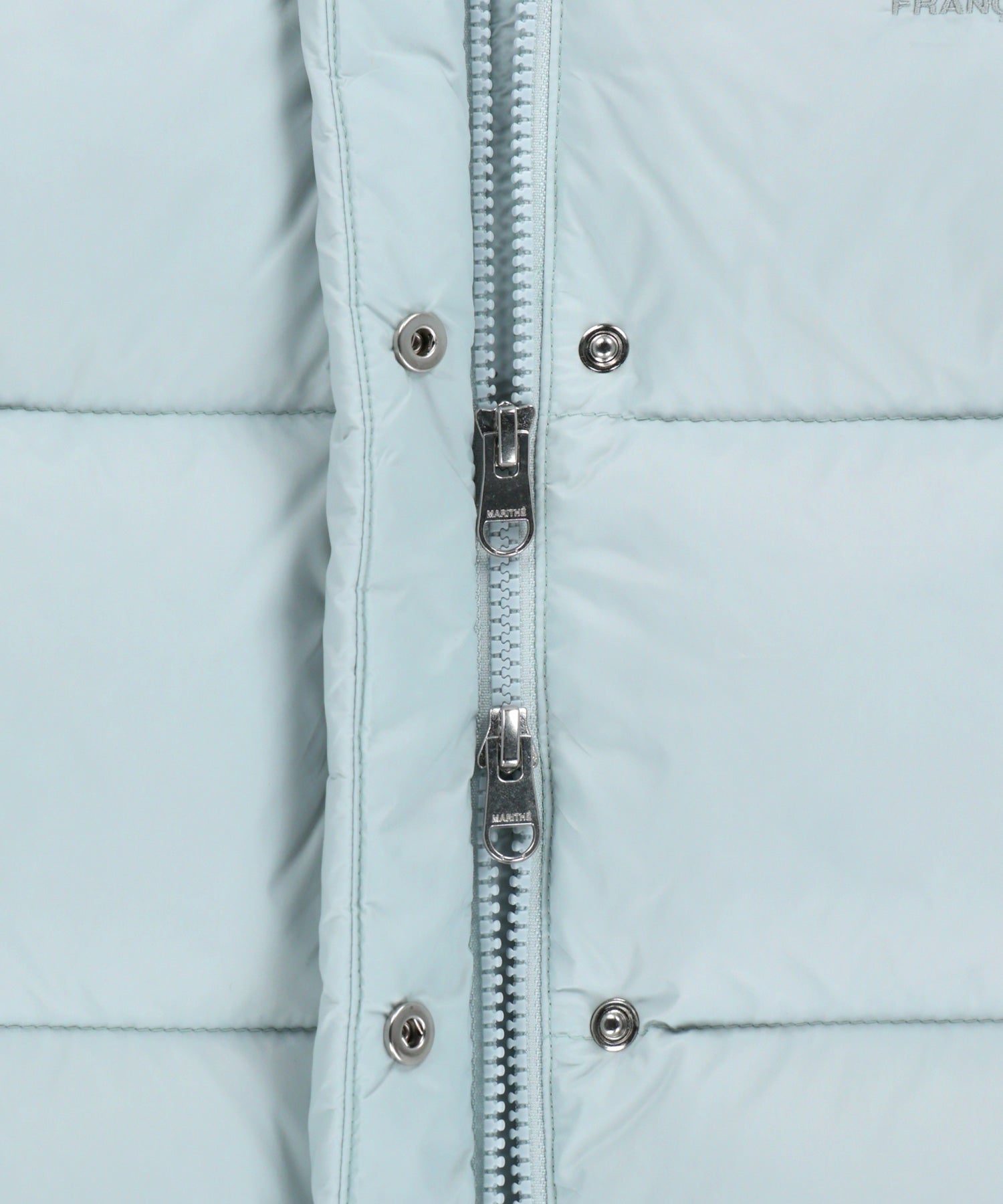 Marithe & Francois Girbaud - Basic Crop Down Jacket (Mint Gray) product image 10 | TRAB K-Fashion Australia