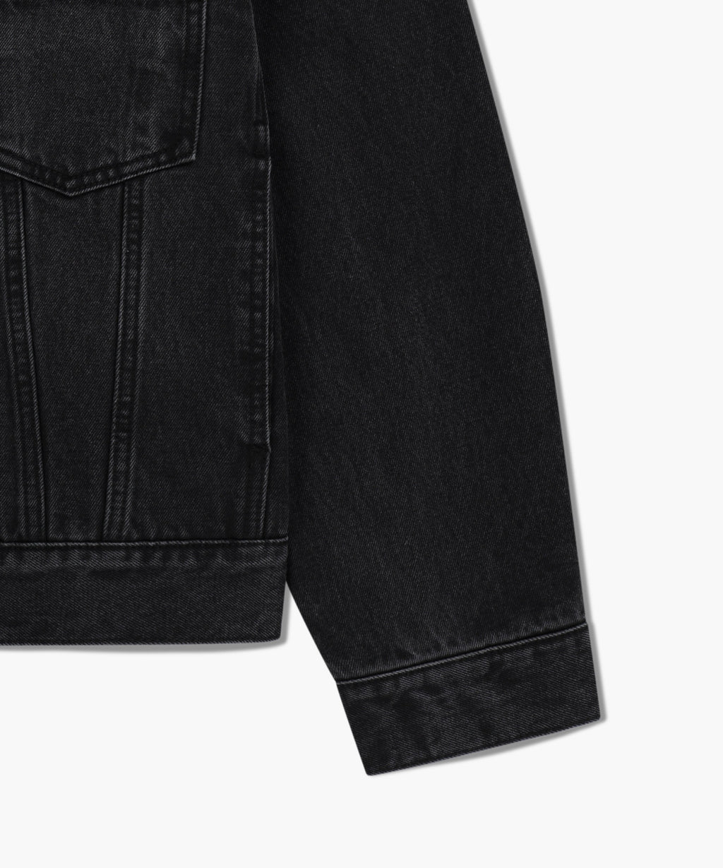 Marithe & Francois Girbaud - Denim Trucker Jacket (Black) product image 10 | TRAB K-Fashion Australia