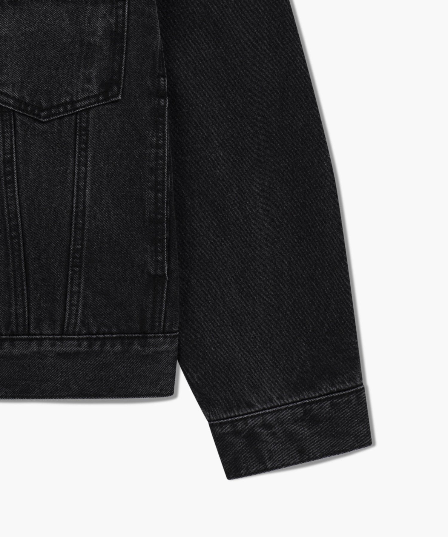 Marithe & Francois Girbaud - Denim Trucker Jacket (Black) product image 10 | TRAB K-Fashion Australia