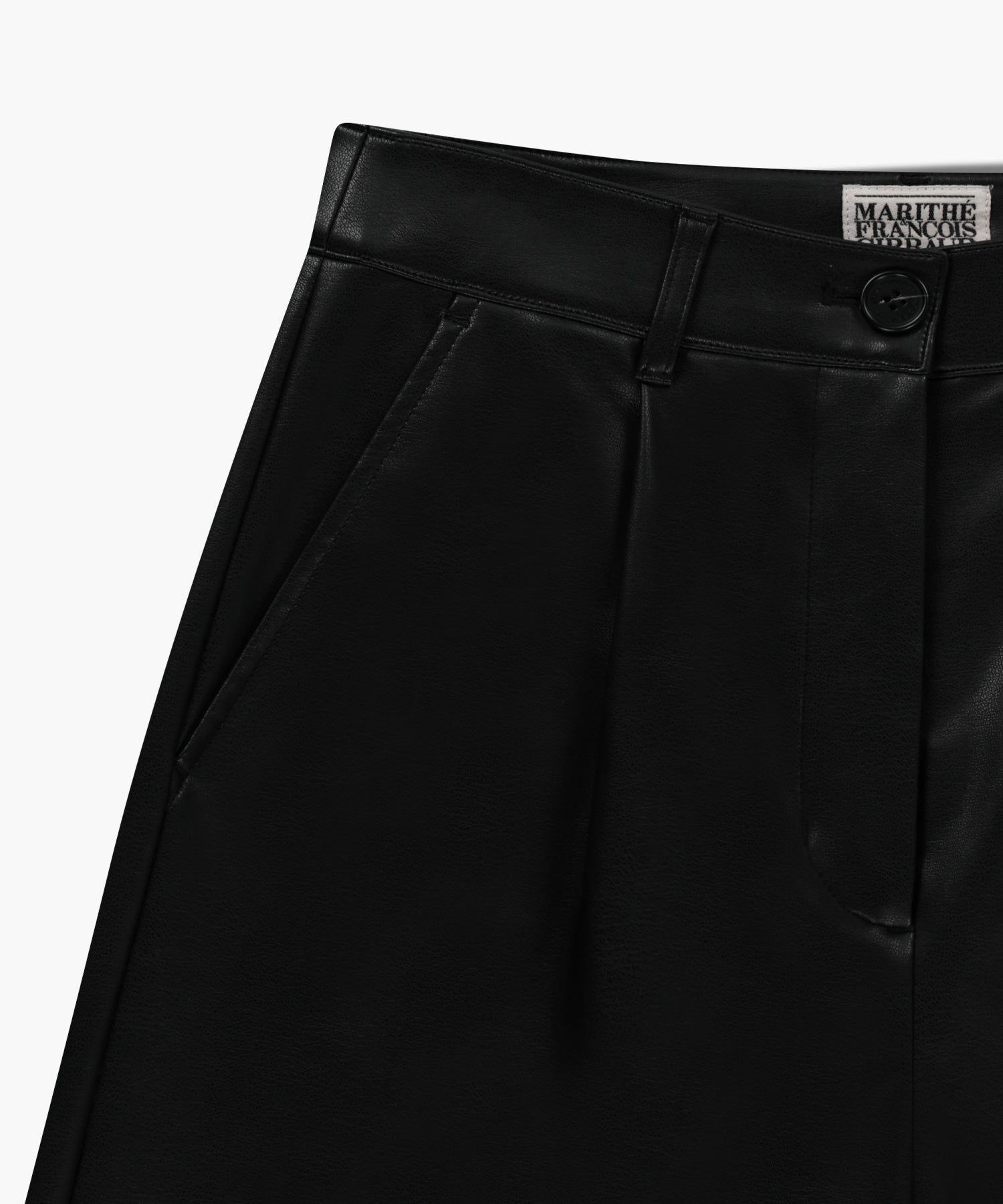 Marithe & Francois Girbaud - Regular Logo Bermuda Pants (Black) product image 10 | TRAB K-Fashion Australia
