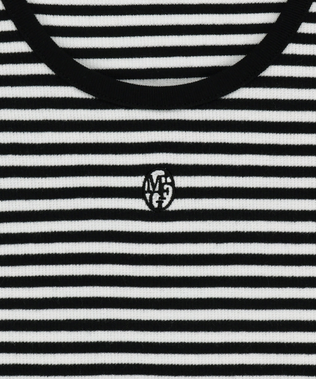 Marithe & Francois Girbaud - Deep Neck Ringer Tee (Black) product image 9 | TRAB K-Fashion Australia