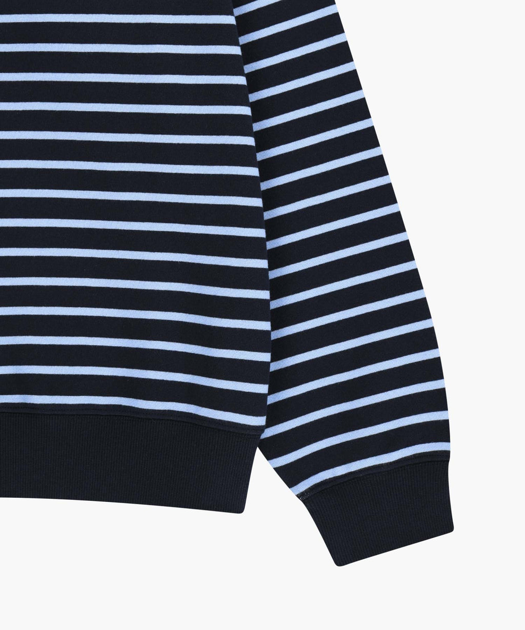 Marithe & Francois Girbaud - Small Classic Logo Stripe Sweatshirt (Navy) product image 10 | TRAB K-Fashion Australia