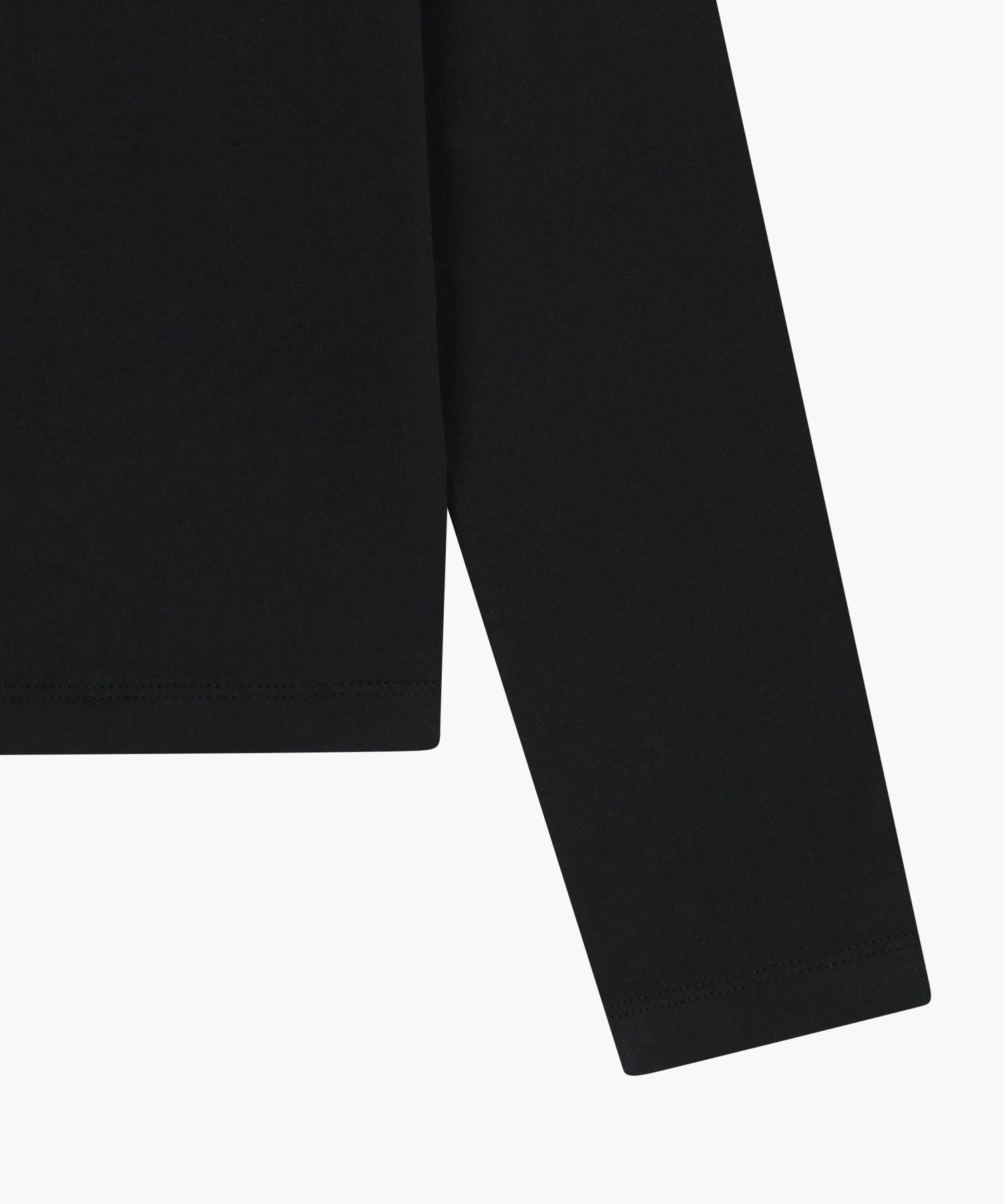 Marithe & Francois Girbaud - Regular Logo Long Sleeve Tee (Black) product image 10 | TRAB K-Fashion Australia