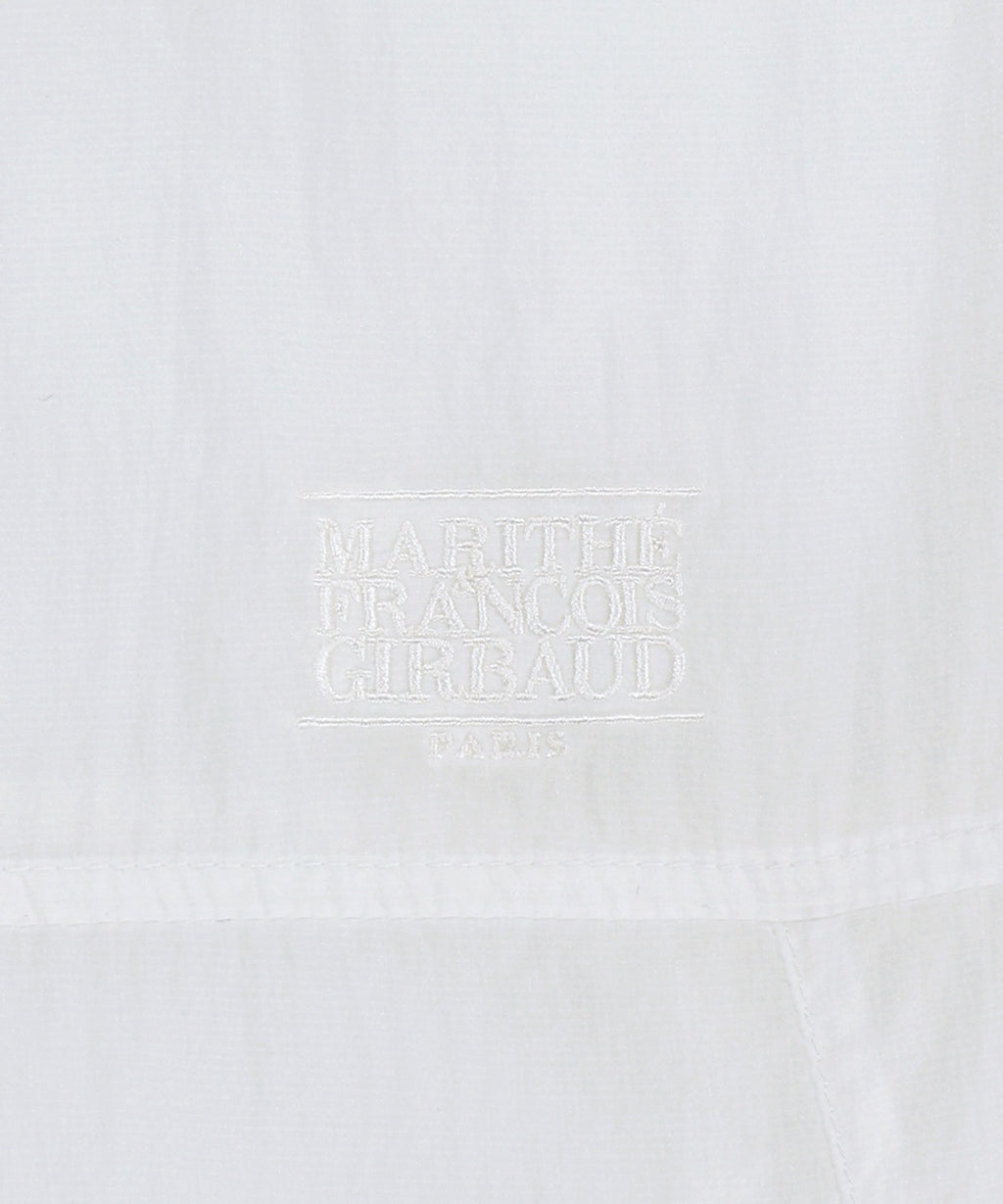 Marithe & Francois Girbaud - Hooded Packable Nylon Jacket (White) product image 10 | TRAB K-Fashion Australia