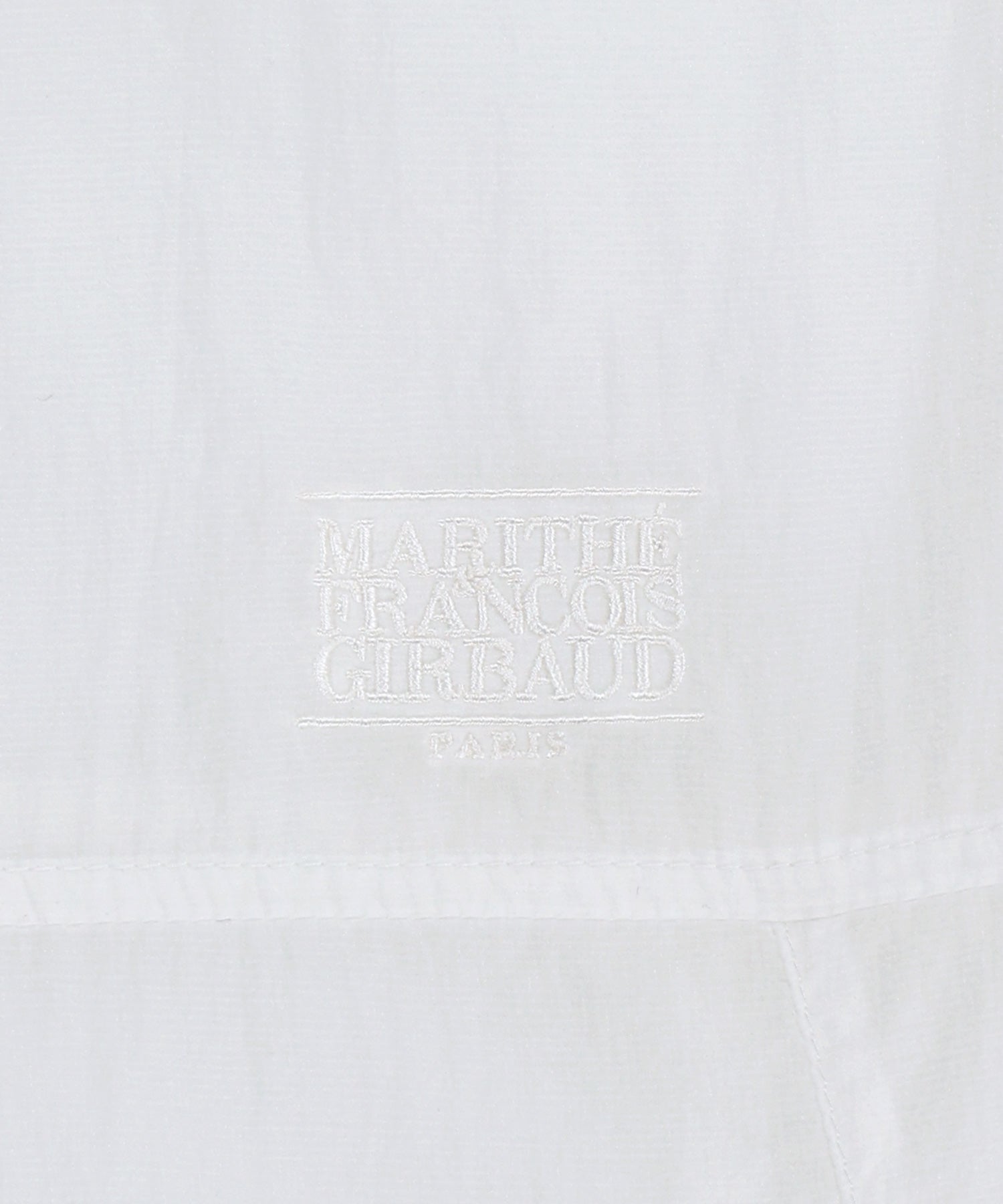 Marithe & Francois Girbaud - Hooded Packable Nylon Jacket (White) product image 10 | TRAB K-Fashion Australia