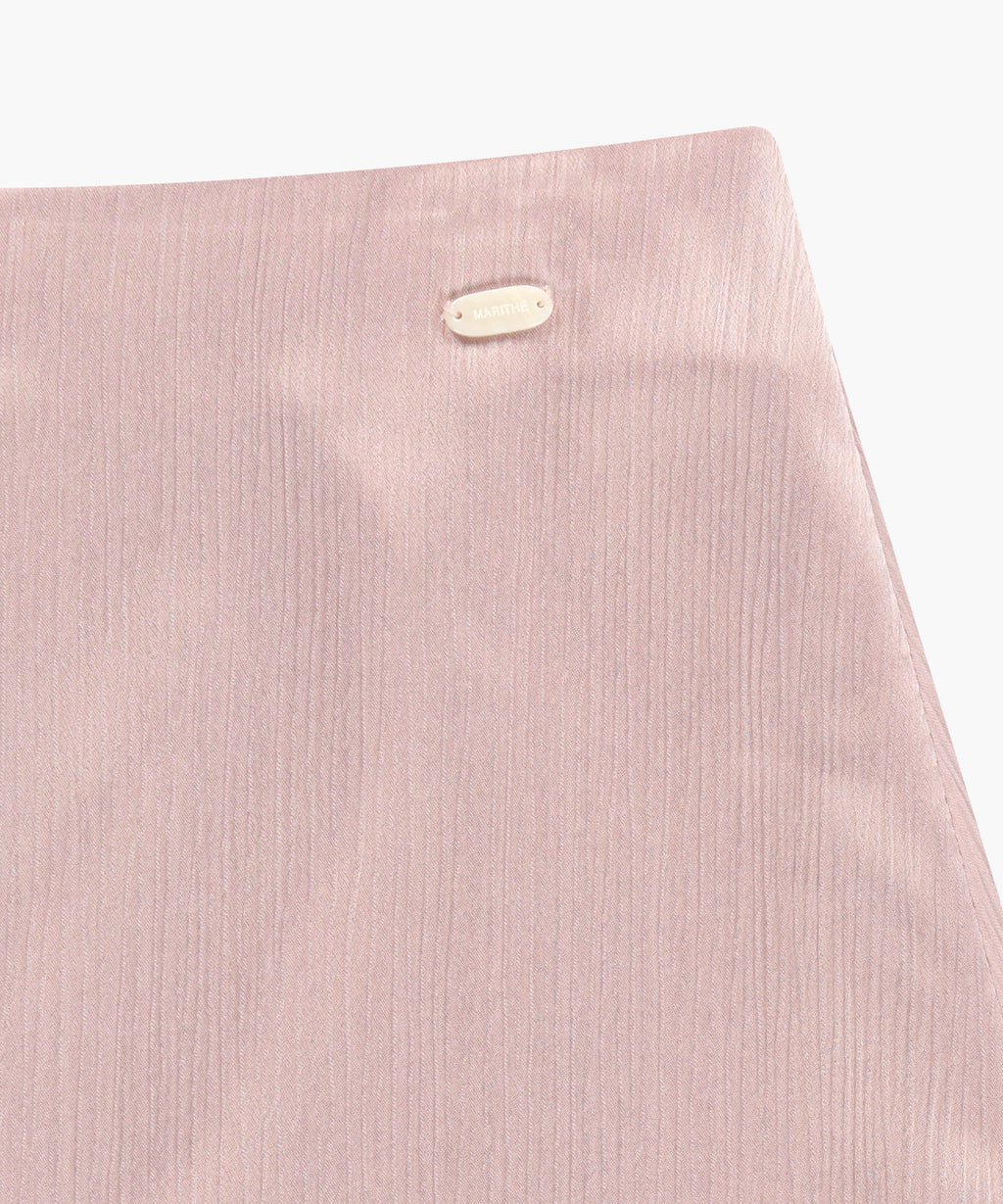 Marithe & Francois Girbaud - Satin Skirt (Light Pink) product image 10 | TRAB K-Fashion Australia
