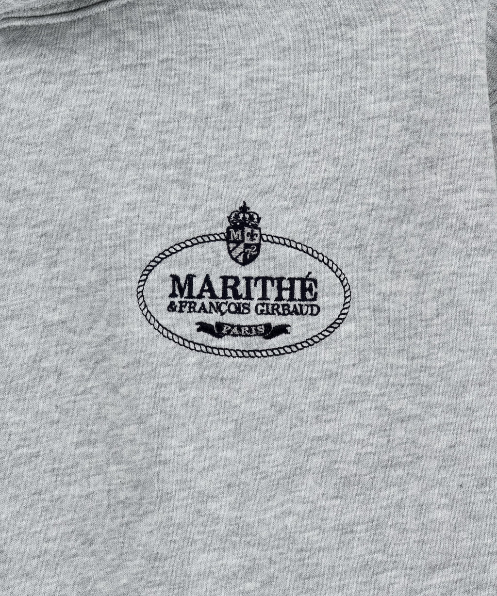 Marithe & Francois Girbaud - Crown Crest Symbol Hoodie (brushed) (Heather Gray) product image 10 | TRAB K-Fashion Australia